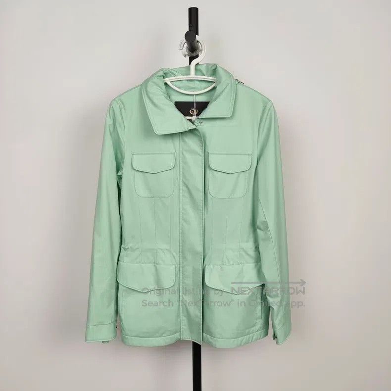 Loro Piana Loro Piana Teal Green Traveller Women's Traveler Jacket Size XS / US 0-2 / IT 36-38 - 1 Thumbnail