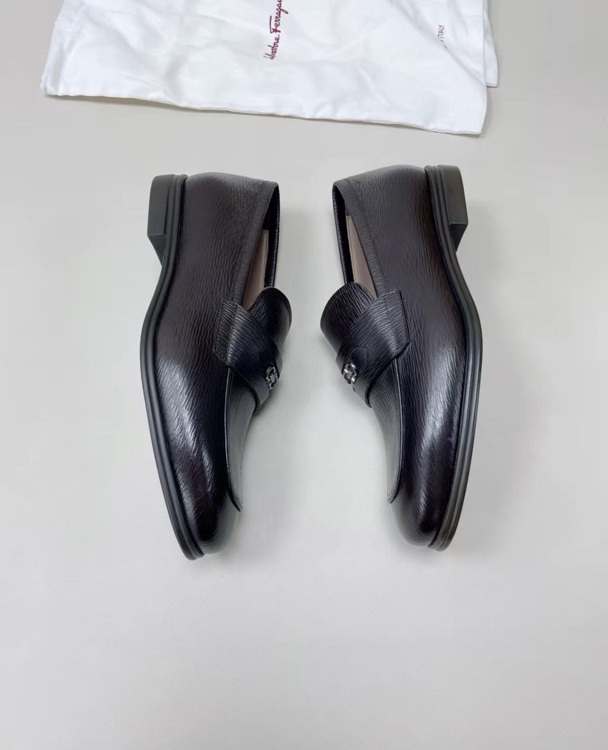 Salvatore Ferragamo Ferragamo Casual Leather Shoes J30 Size US 9.5 / EU 42-43 - 3 Thumbnail