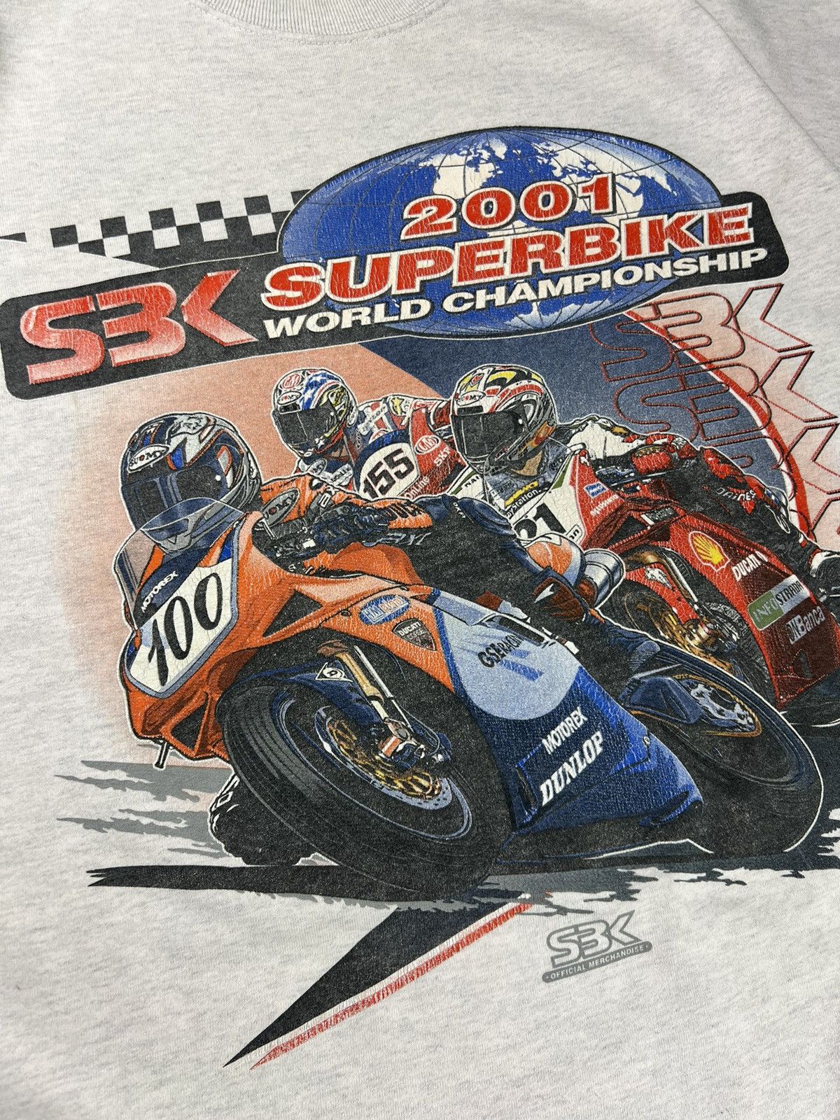 Ducati × Vintage Vintage Superbike World Championship 2001 Ducati T-shirt Size US XL / EU 56 / 4 - 5 Thumbnail