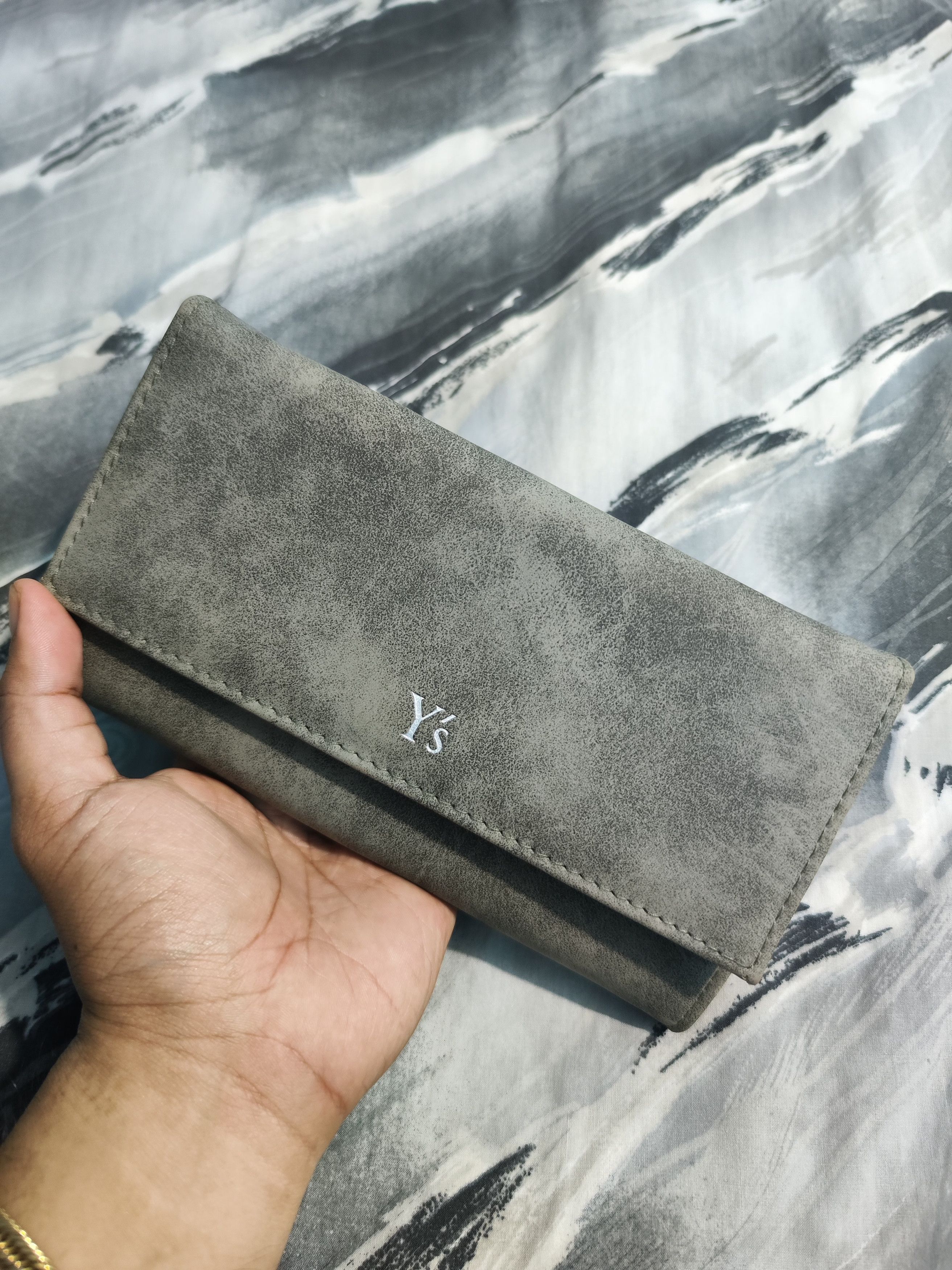 Yohji Yamamoto Yohji Yamamoto - Y's for men Suede Crossbody Sling Bag WOC Size ONE SIZE - 8 Thumbnail