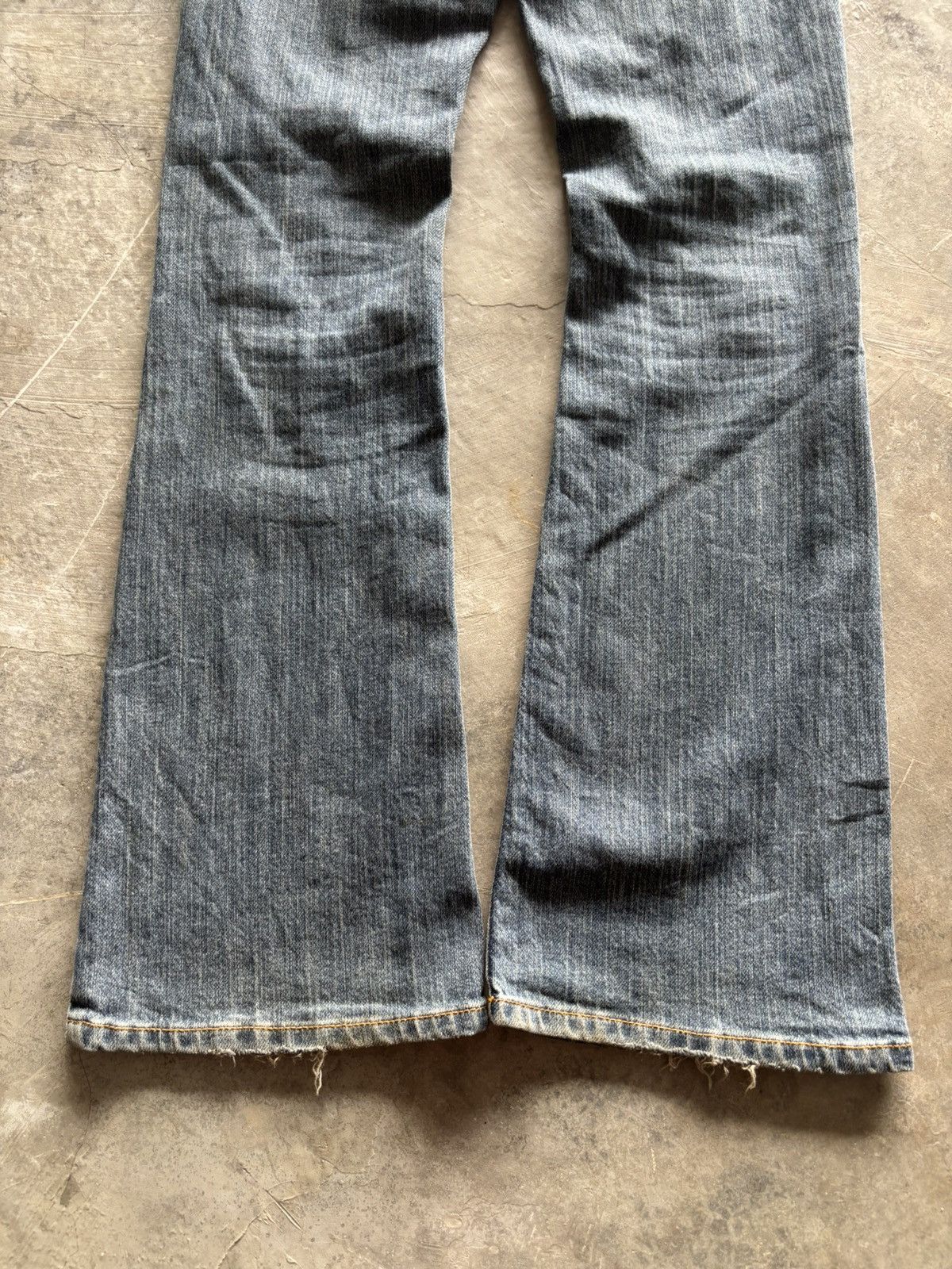 Hysteric Glamour sick flared daily topics japanese jeans punk grunge holes Size 29" - 15 Thumbnail