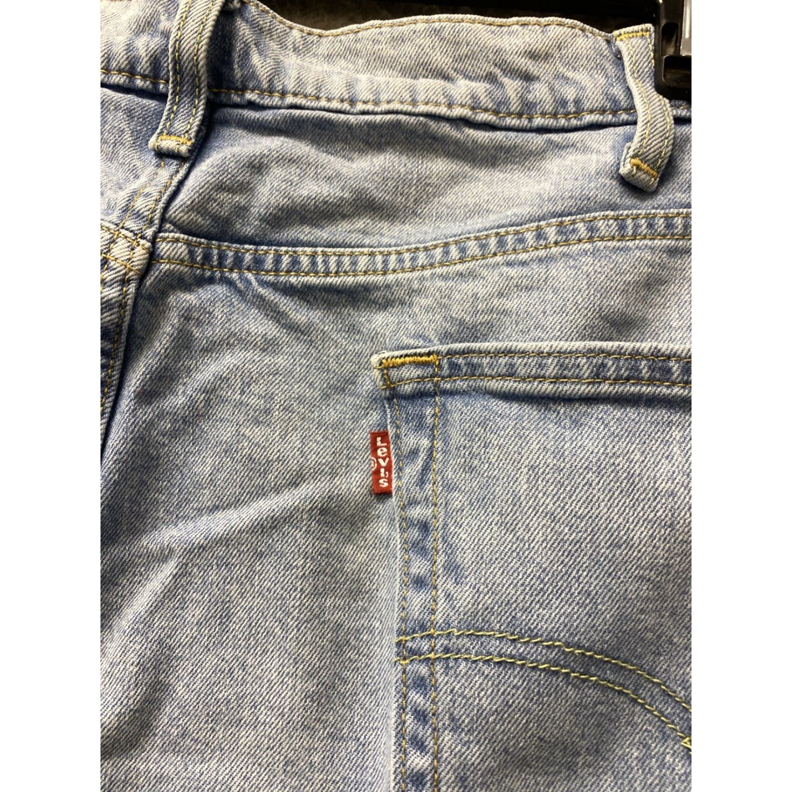 Vintage MENS LEVIS 502 JEANS SIZE 48x29 BLUE STRETCH / 0645 Size US 32 / EU 48 - 4 Thumbnail