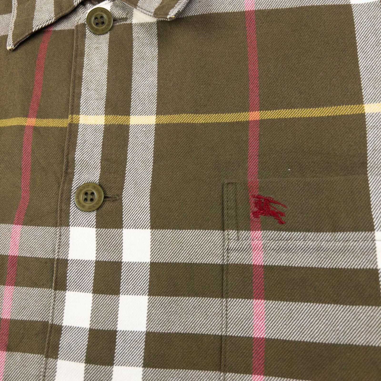 Burberry Vintage Burberry Nova Check Long Sleeve Button Up Shirt M Size US M / EU 48-50 / 2 - 4 Thumbnail