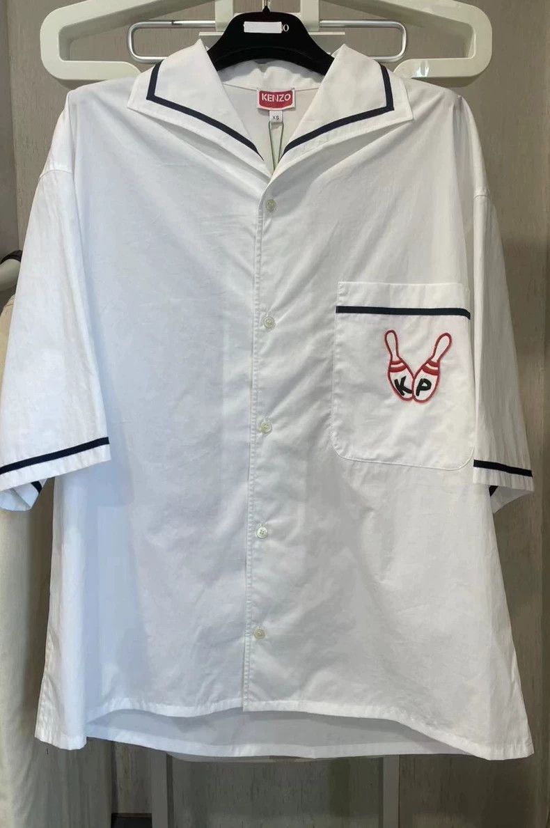 Kenzo KENZO Elephant embroidered shirt Size XS / US 0-2 / IT 36-38 - 1 Thumbnail