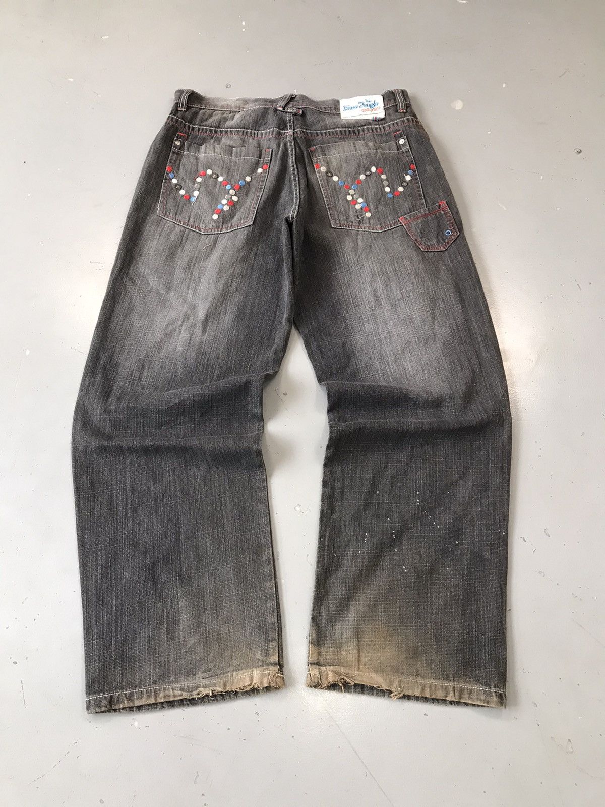 JNCO × Southpole × Vintage Vintage 5ive jungle & co. Y2K straight fit denim Size US 38 / EU 54 - 14 Thumbnail