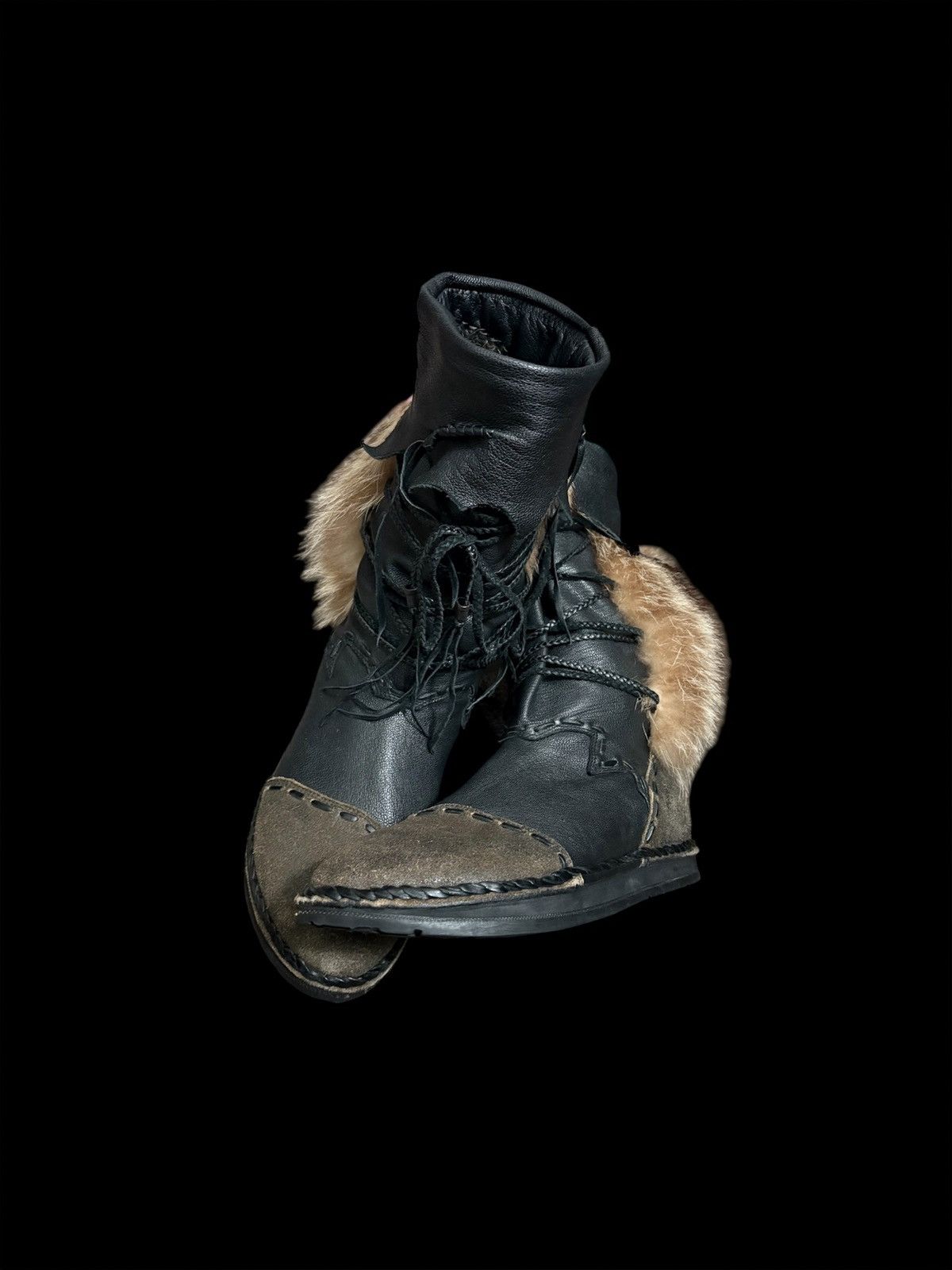 14th Addiction 14th addiction fur moccasin boots Size US 10 / EU 43 - 4 Thumbnail