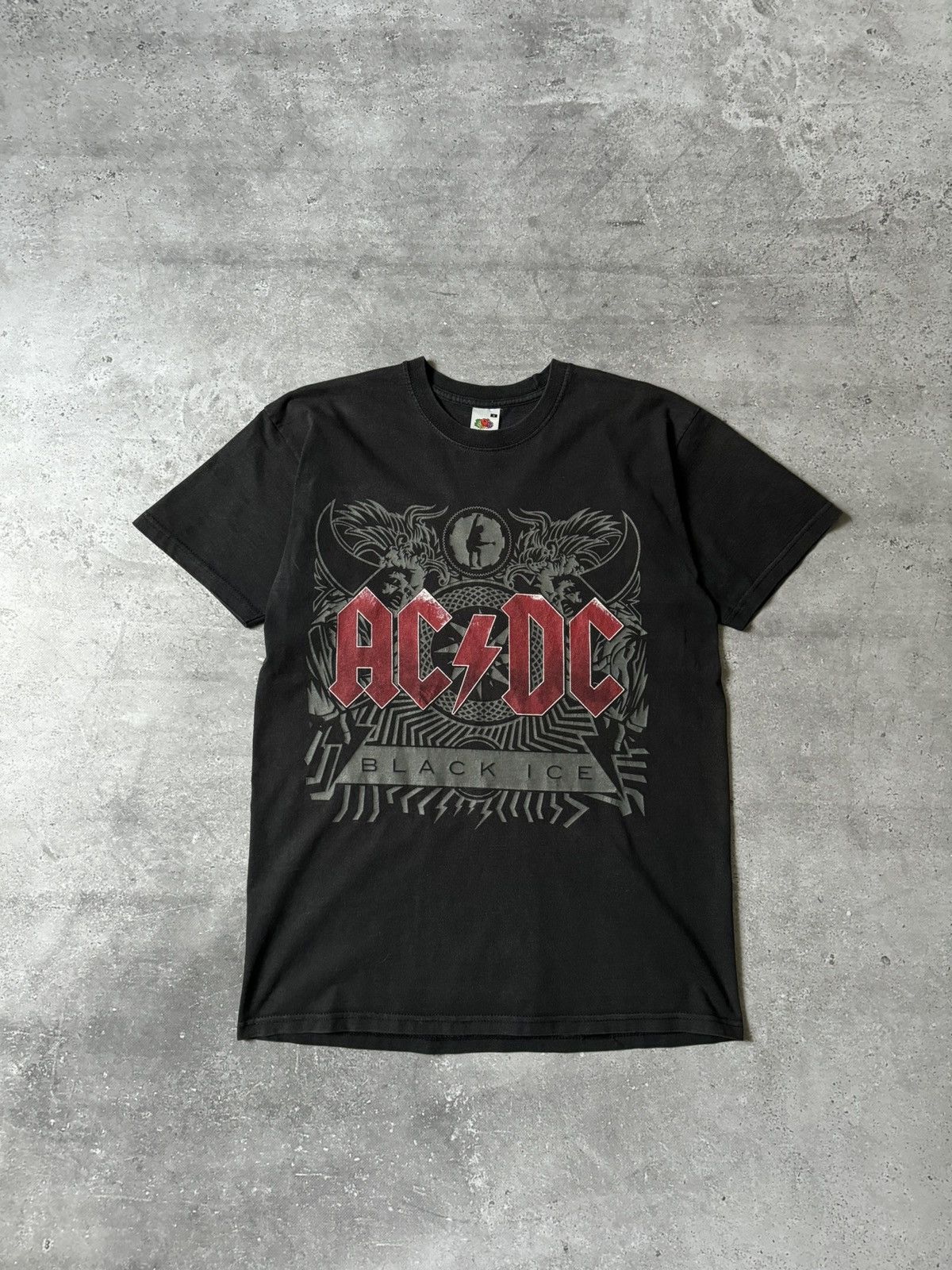 Ac/Dc × Band Tees × Vintage Vintage 2008 AC/DC ‘Black Ice’ Band T-Shirt ...