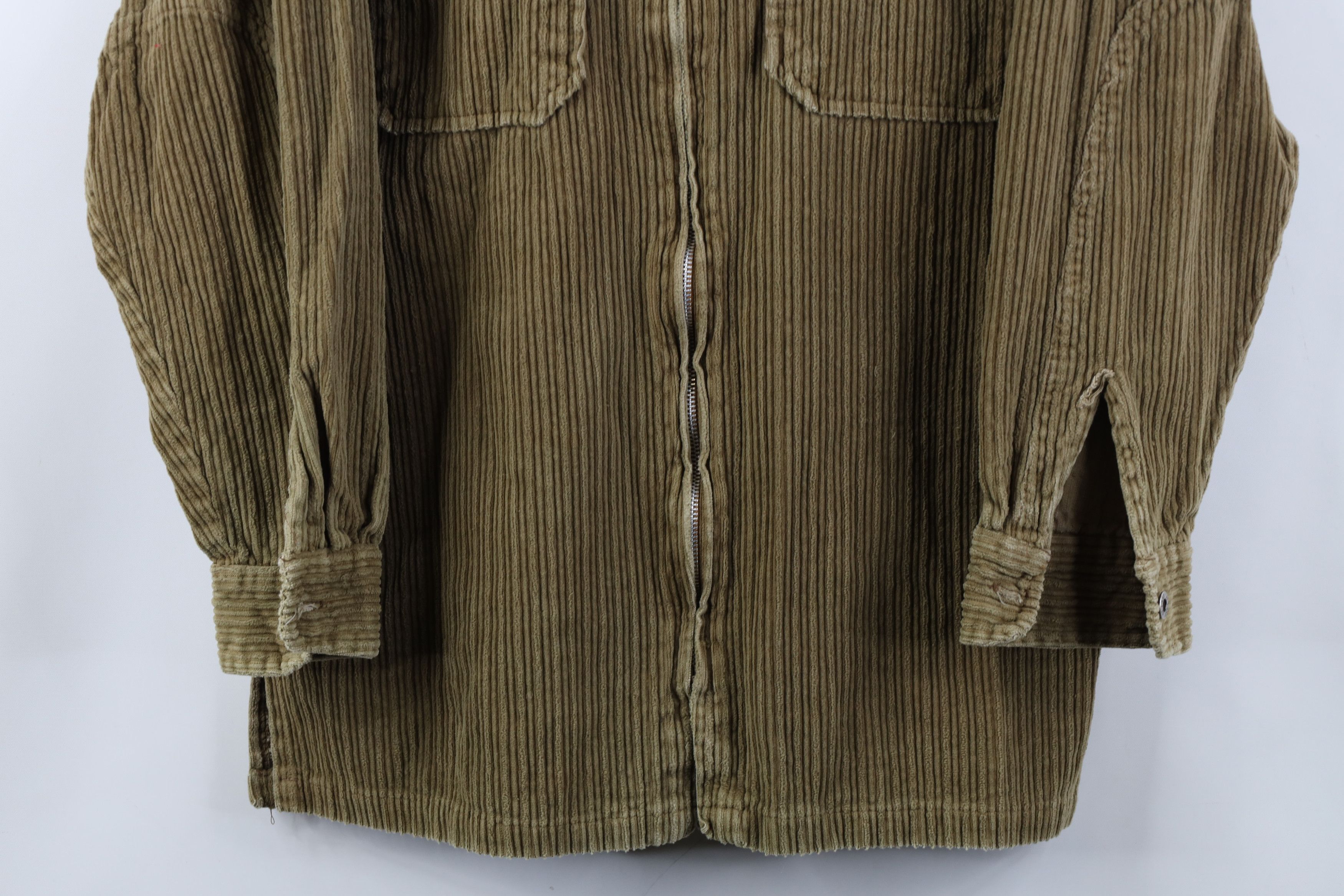 Vintage Vintage 90s Y2K Streetwear Babydoll Corduroy Shirt Jacket Size M / US 6-8 / IT 42-44 - 3 Thumbnail