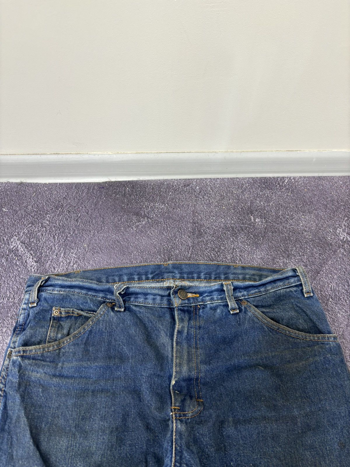 Dickies Vintage Dickies Y2K Distressed Denim USA Work Hype Jeans Size US 36 / EU 52 - 13 Thumbnail