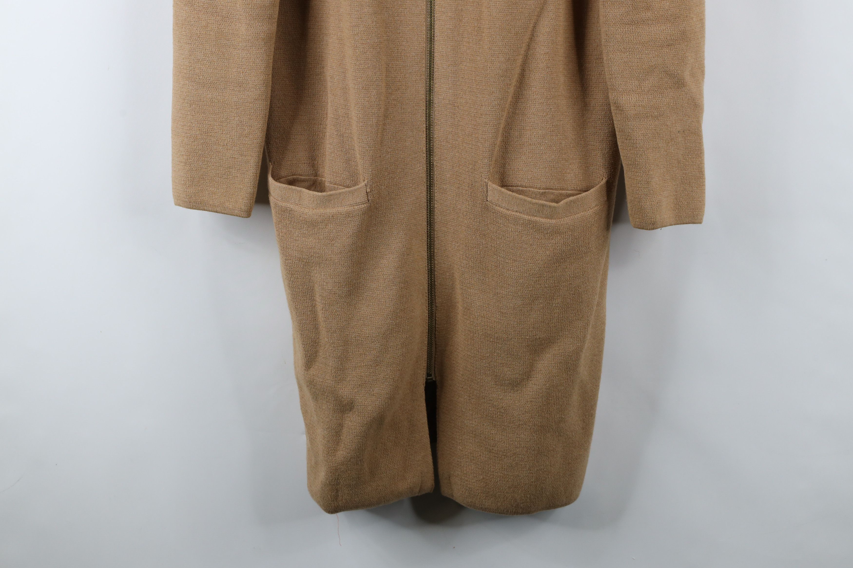 Banana Republic × Vintage Banana Republic Blend Zip Full Length Cardigan Sweater Size M / US 6-8 / IT 42-44 - 3 Thumbnail