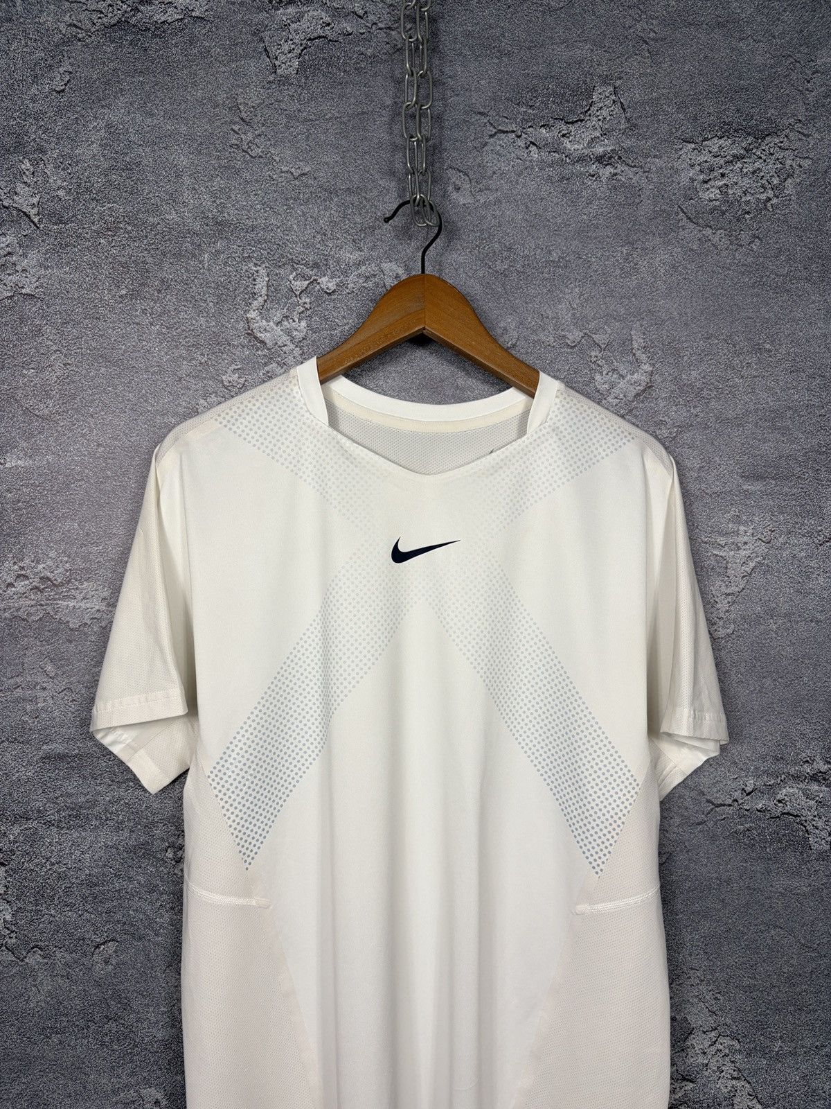 Nike Vintage 2013 Us Open Nike Rafa Nadal T-shirt Jersey Size US L / EU 52-54 / 3 - 3 Thumbnail