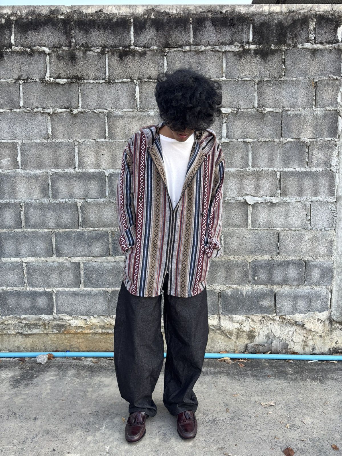 If Six Was Nine Woven Knit Wear Hoodie Zip Jacket Coat Size US XL / EU 56 / 4 - 11 Thumbnail