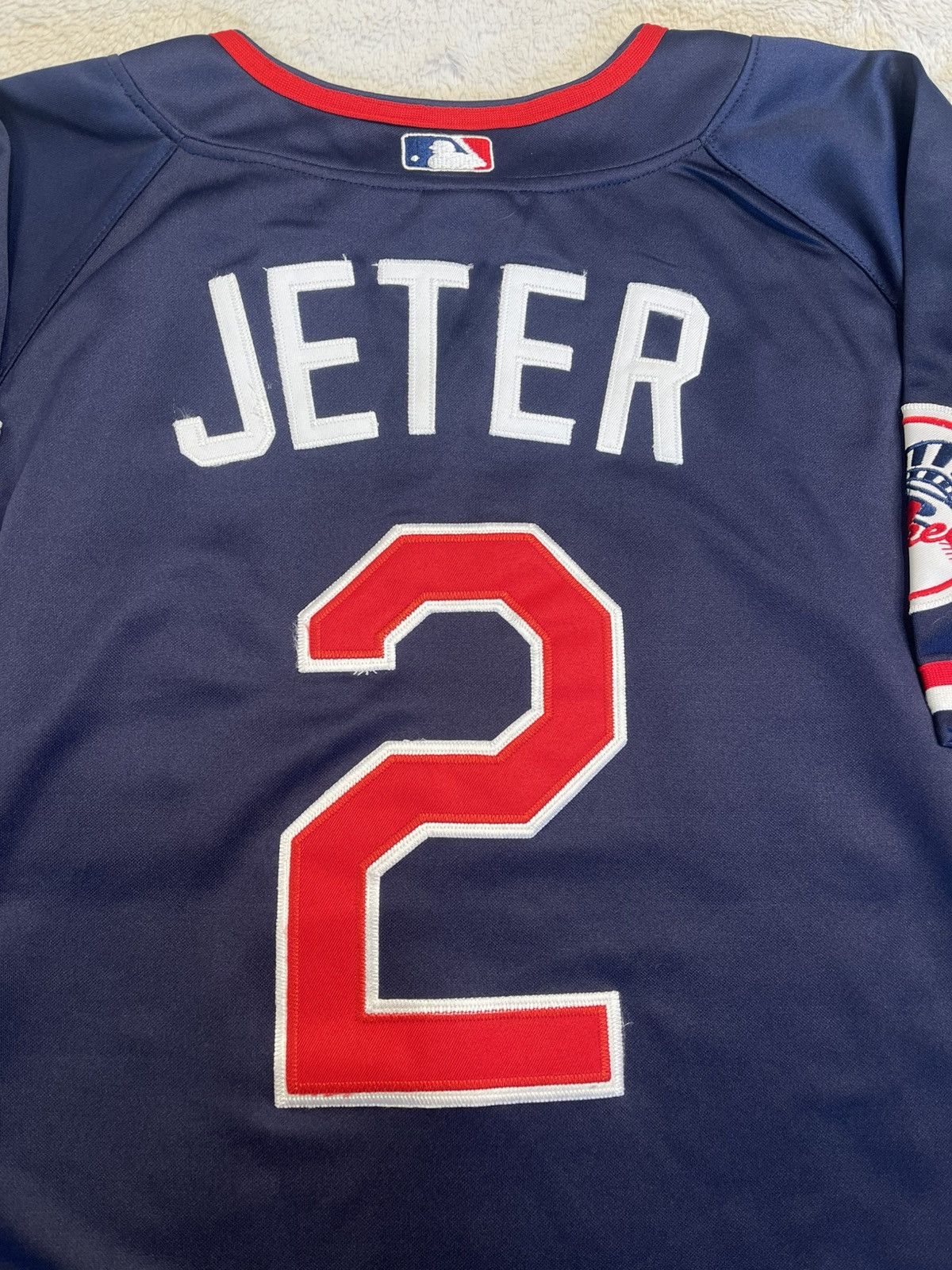 Majestic Majestic New York Yankees Derek Jeter 2009 All Star Jersey Size US XL / EU 56 / 4 - 8 Thumbnail
