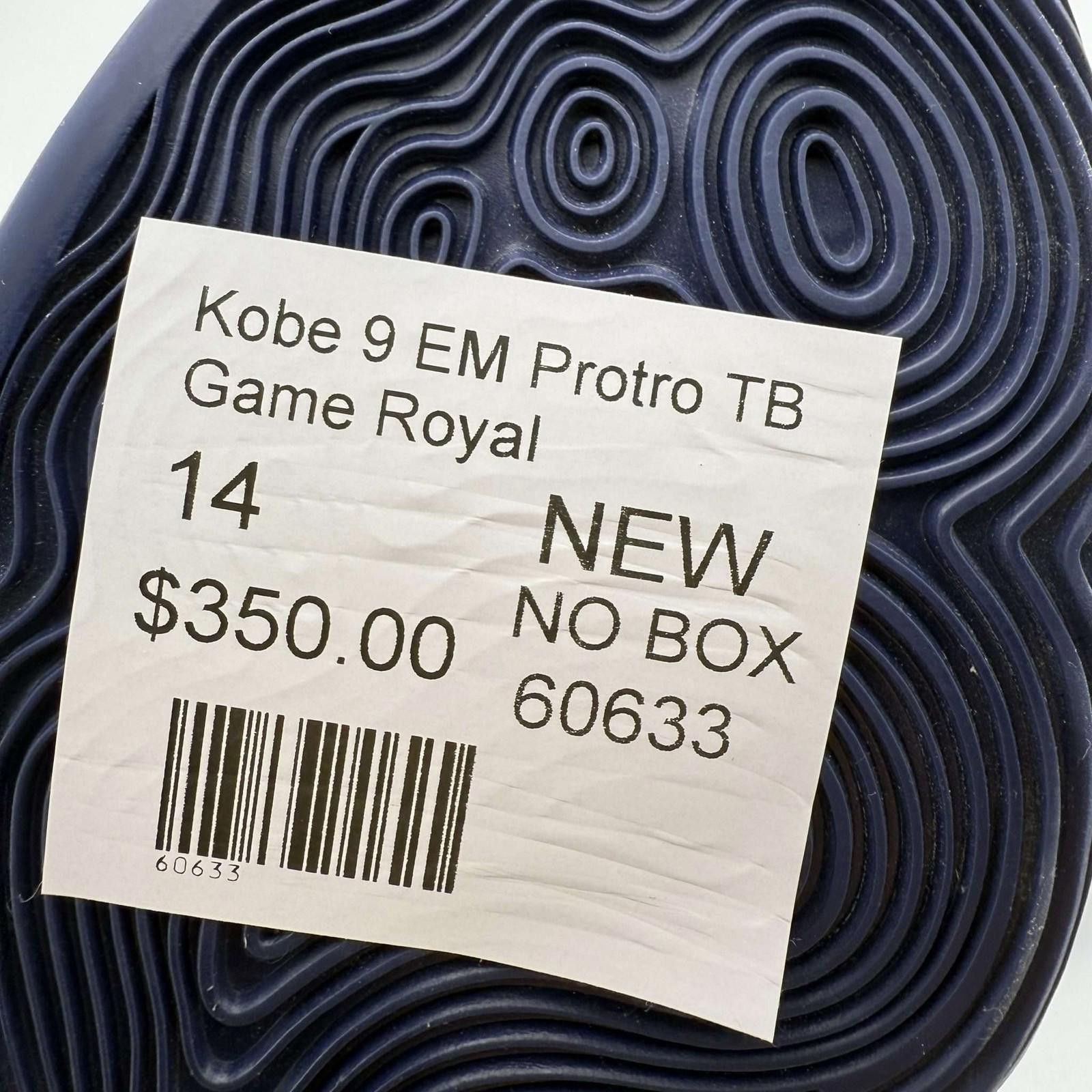 Nike Nike Kobe 9 EM Protro TB Game Royal US 14 New Size US 14 / EU 47 - 7 Thumbnail