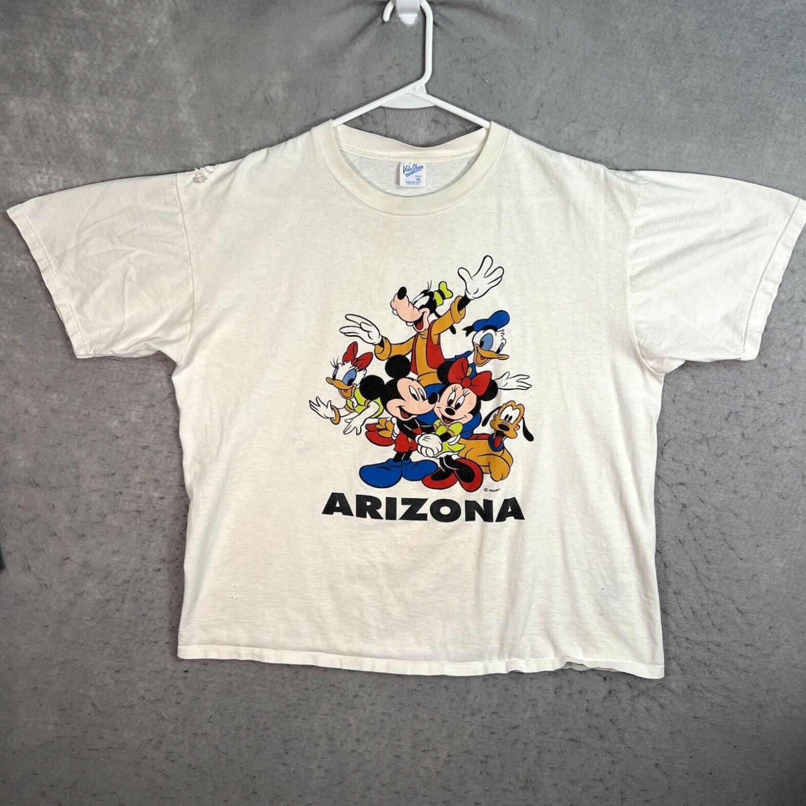 Vintage Disney x Velva authentic sheen Mickey T-shirt