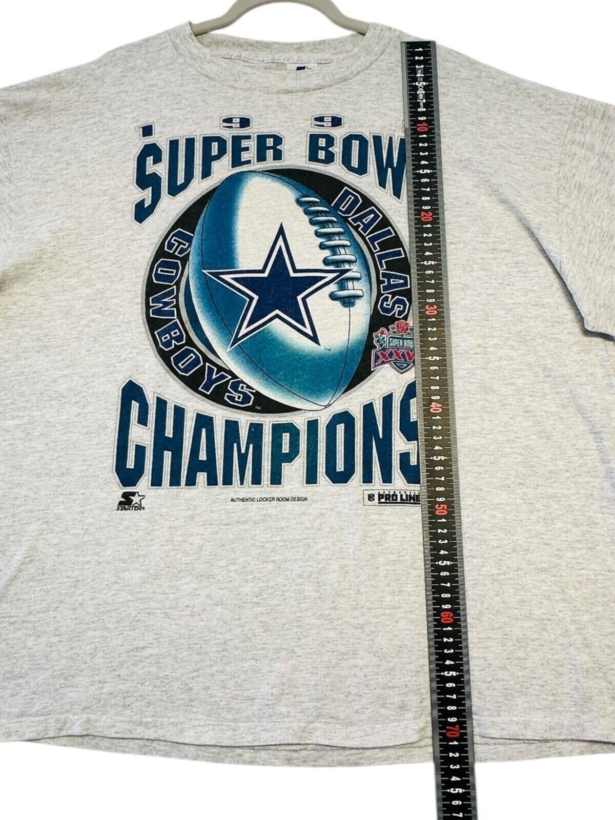 Starter Starter Dallas Cowboys T-Shirt Men's UK Size XL Grey Size US XL / EU 56 / 4 - 10 Thumbnail