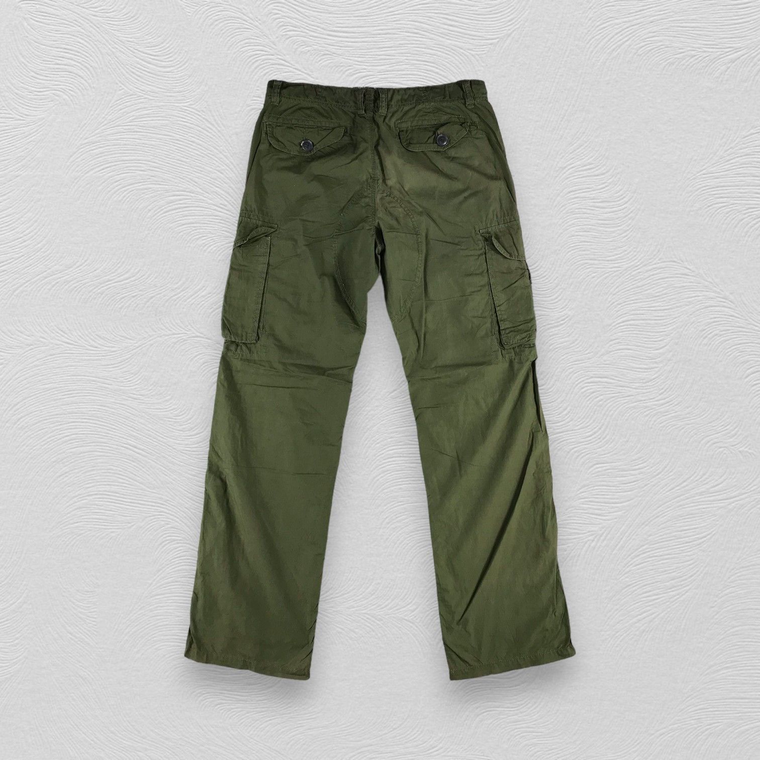 Japanese Brand Takeo Kikuchi Cargo Pants Multi Pocket Tactical Pants Size US 32 / EU 48 - 2 Thumbnail