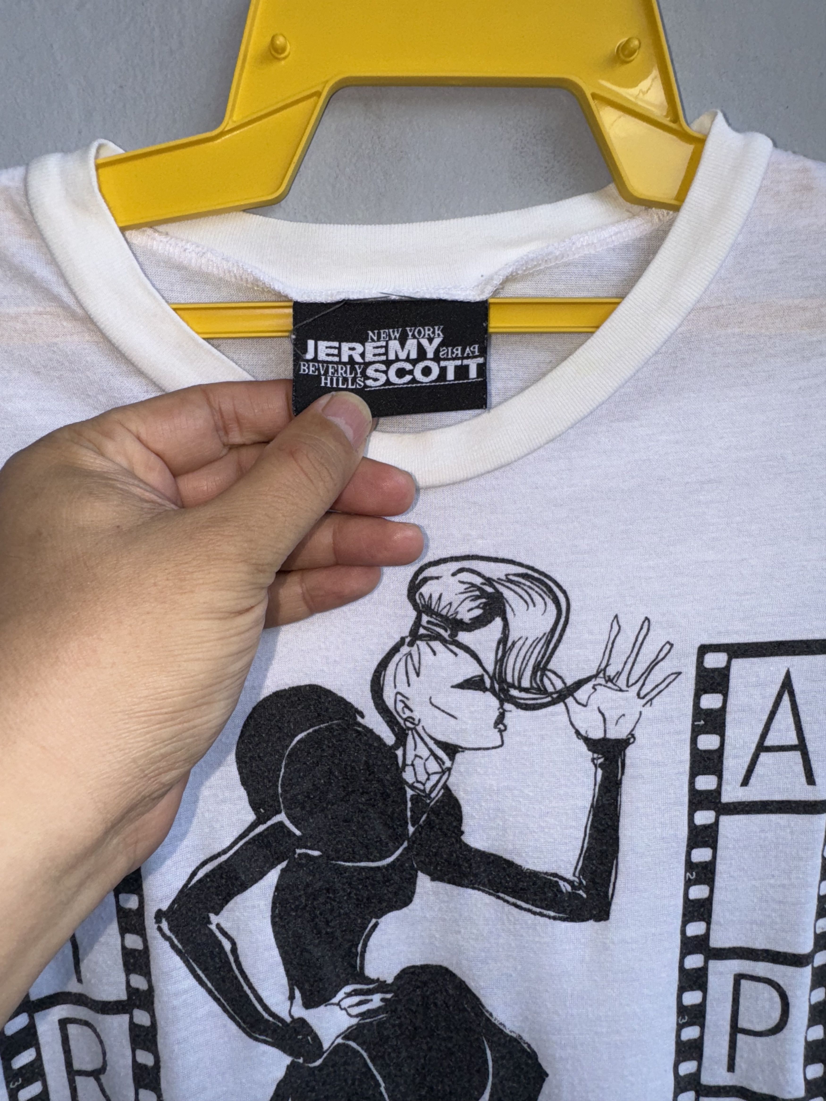 Jeremy Scott Jeremy Scott Pose Short Sleeve T-Shirt Size S / US 4 / IT 40 - 2 Thumbnail