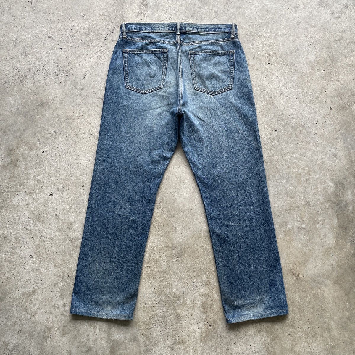 Japanese Brand W34💥 Vintage Japanese Brand Faded Jeans Mud Wash Denim Pants Size US 34 / EU 50 - 10 Thumbnail
