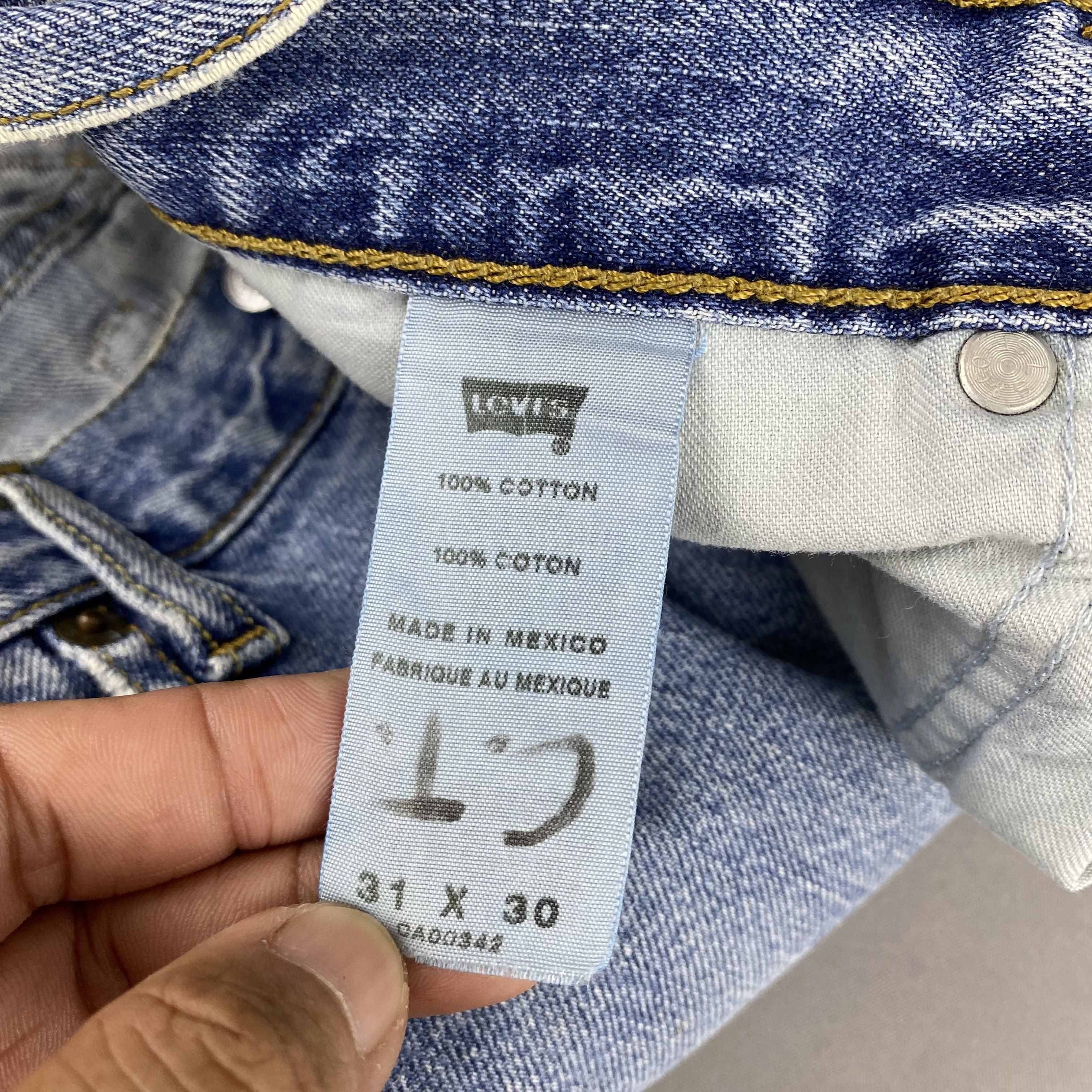 Levi's Vintage Distressed Light Wash Levis Jeans Denim BS47155 Size 28" / US 6 / IT 42 - 6 Thumbnail