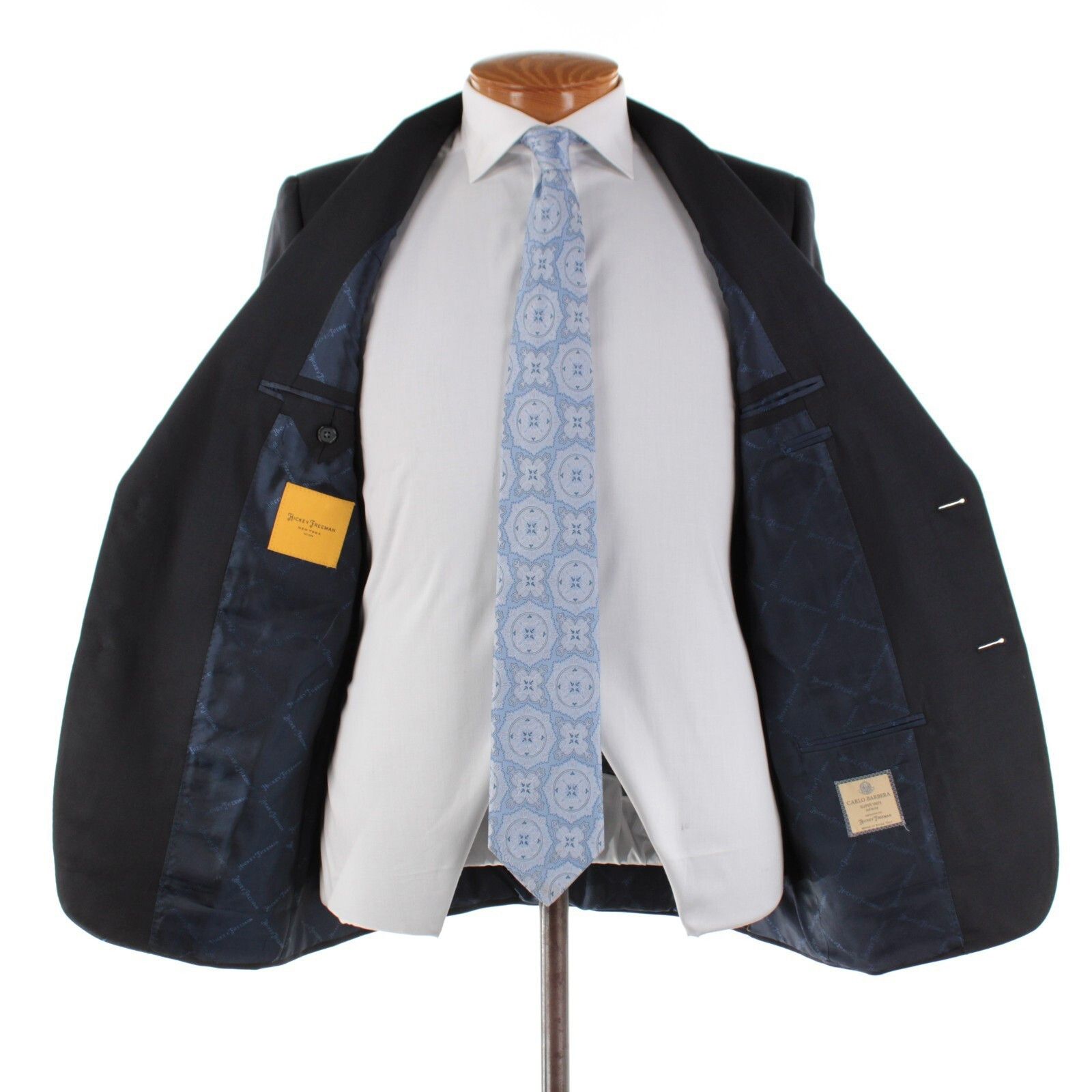 Hickey Freeman Hickey Freeman Suit Size US 40 Regular in Blue Size 40R - 7 Thumbnail