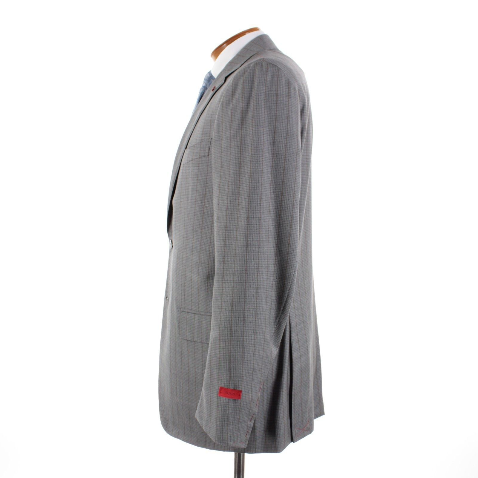Isaia isaia Suit Size US 44 Long in Gray Size 44R - 5 Thumbnail