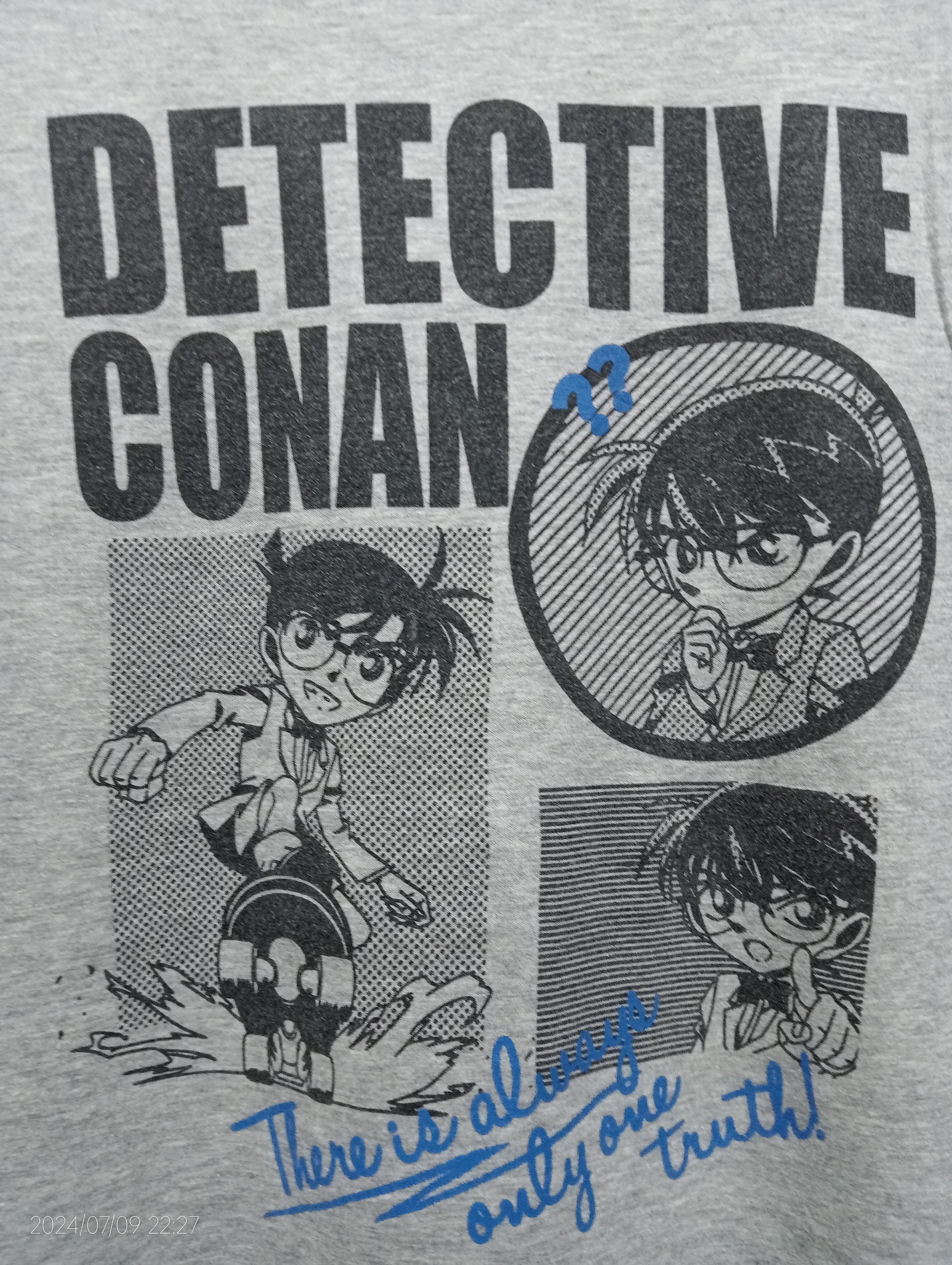 Anime Vintage Anime Detective Conan Tee Very Rare Size US S / EU 44-46 / 1 - 9 Thumbnail