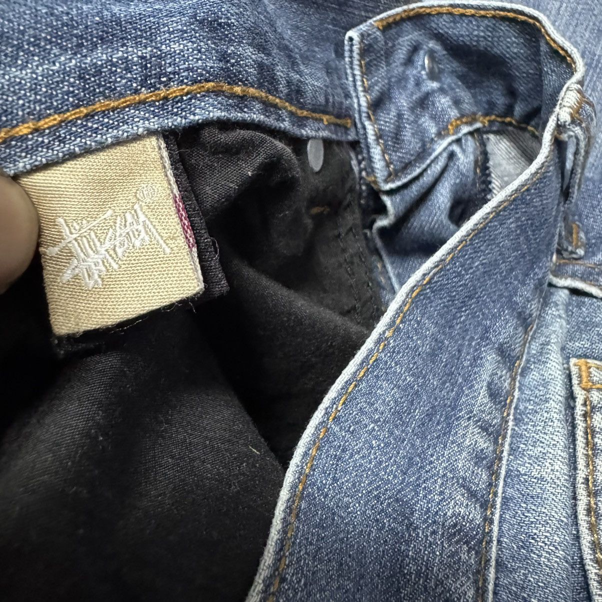 Stussy Vintage Stussy Classic Distressed Denim Jeans Size US 32 / EU 48 - 21 Thumbnail