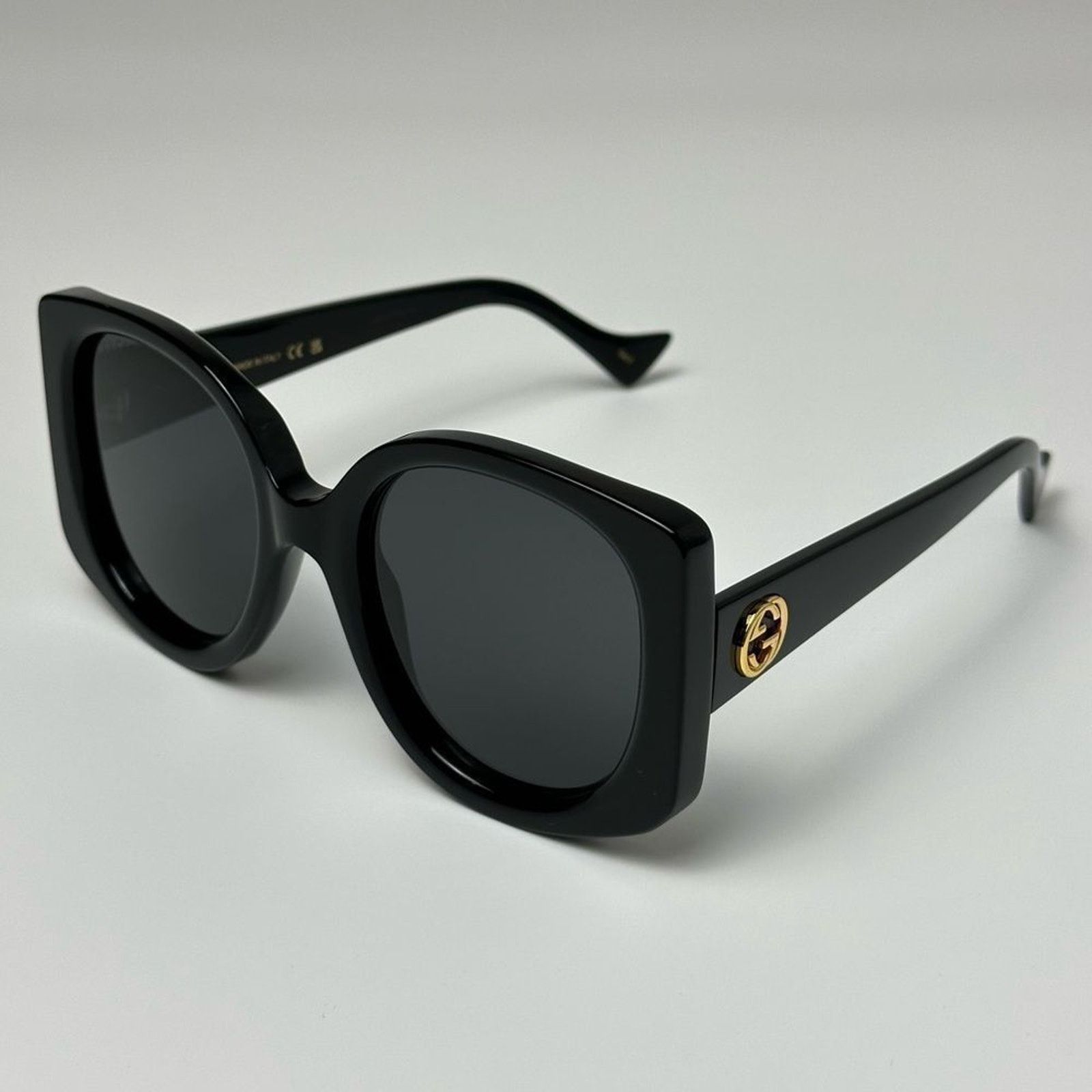 Gucci BRAND NEW GUCCI GG1257S 001 Black Grey Women Sunglasses Size ONE SIZE - 1 Thumbnail