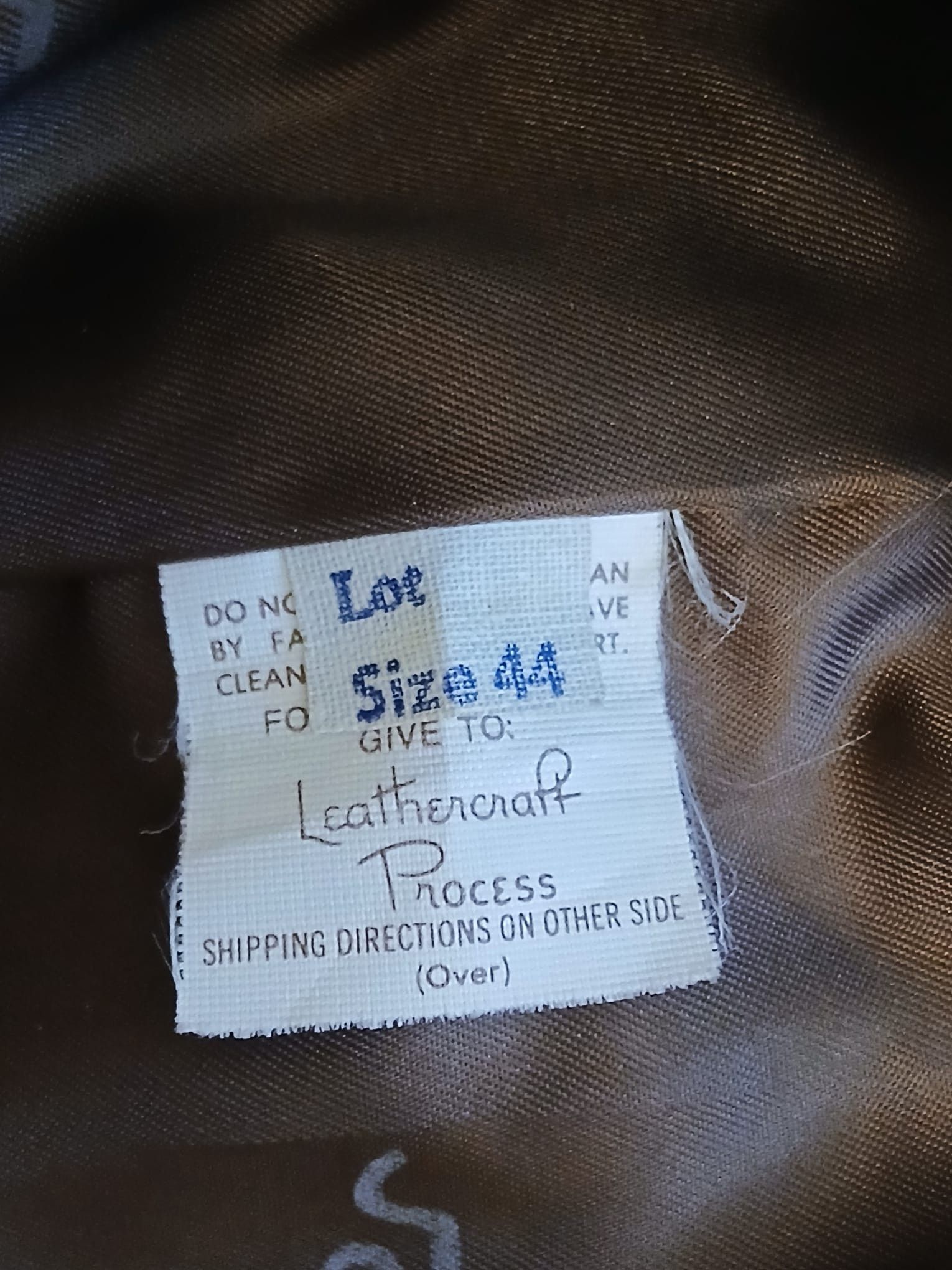 Schott Schott NYC 184SM "Naked Cowhide" 4-in-1 - Made in USA - 44 Size US L / EU 52-54 / 3 - 9 Thumbnail