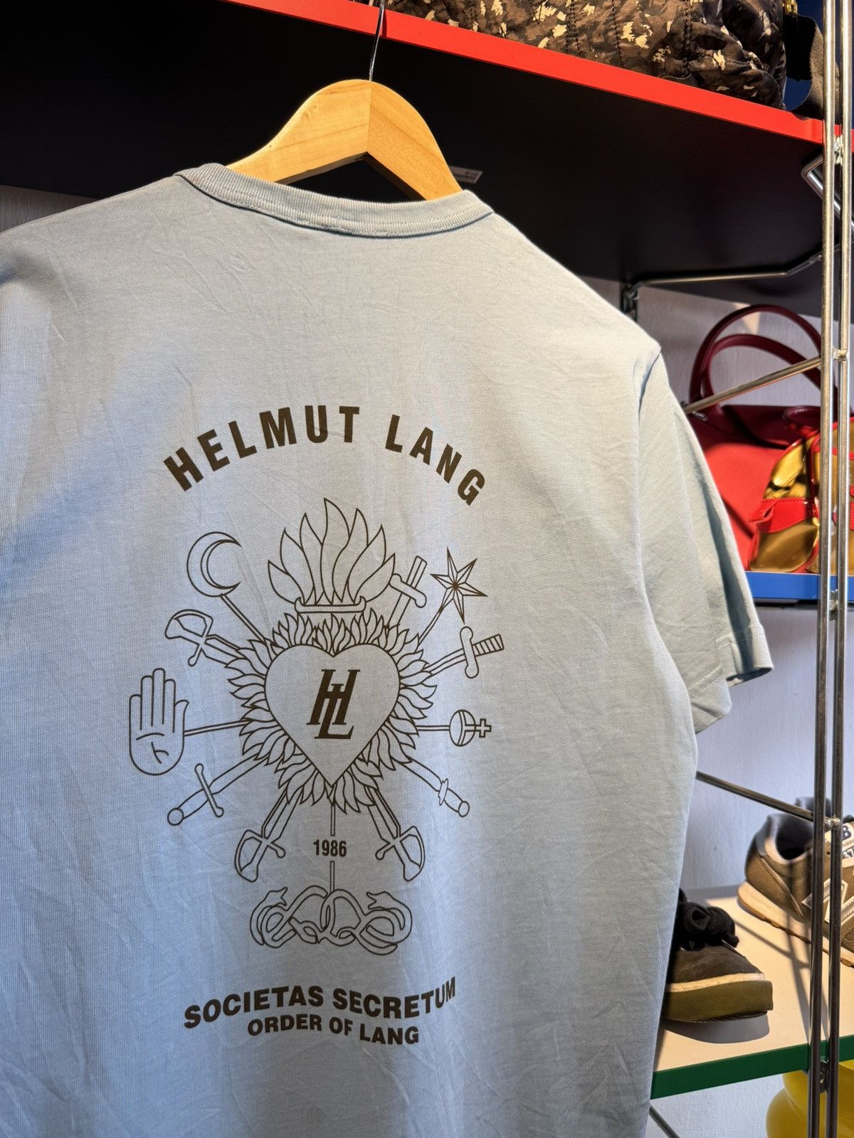 Helmut Lang HelmutLang 'Societas Secretum' Crewneck Size US S / EU 44-46 / 1 - 2 Thumbnail