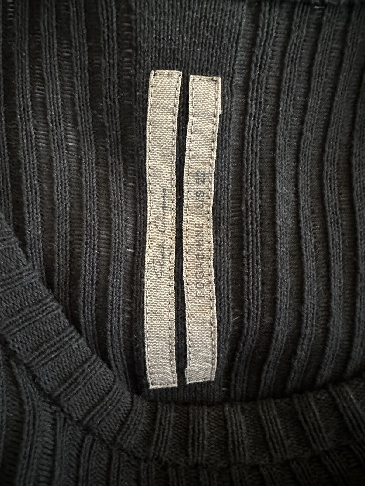Rick Owens Biker knit sweater Size US XXL / EU 58 / 5 - 4 Thumbnail