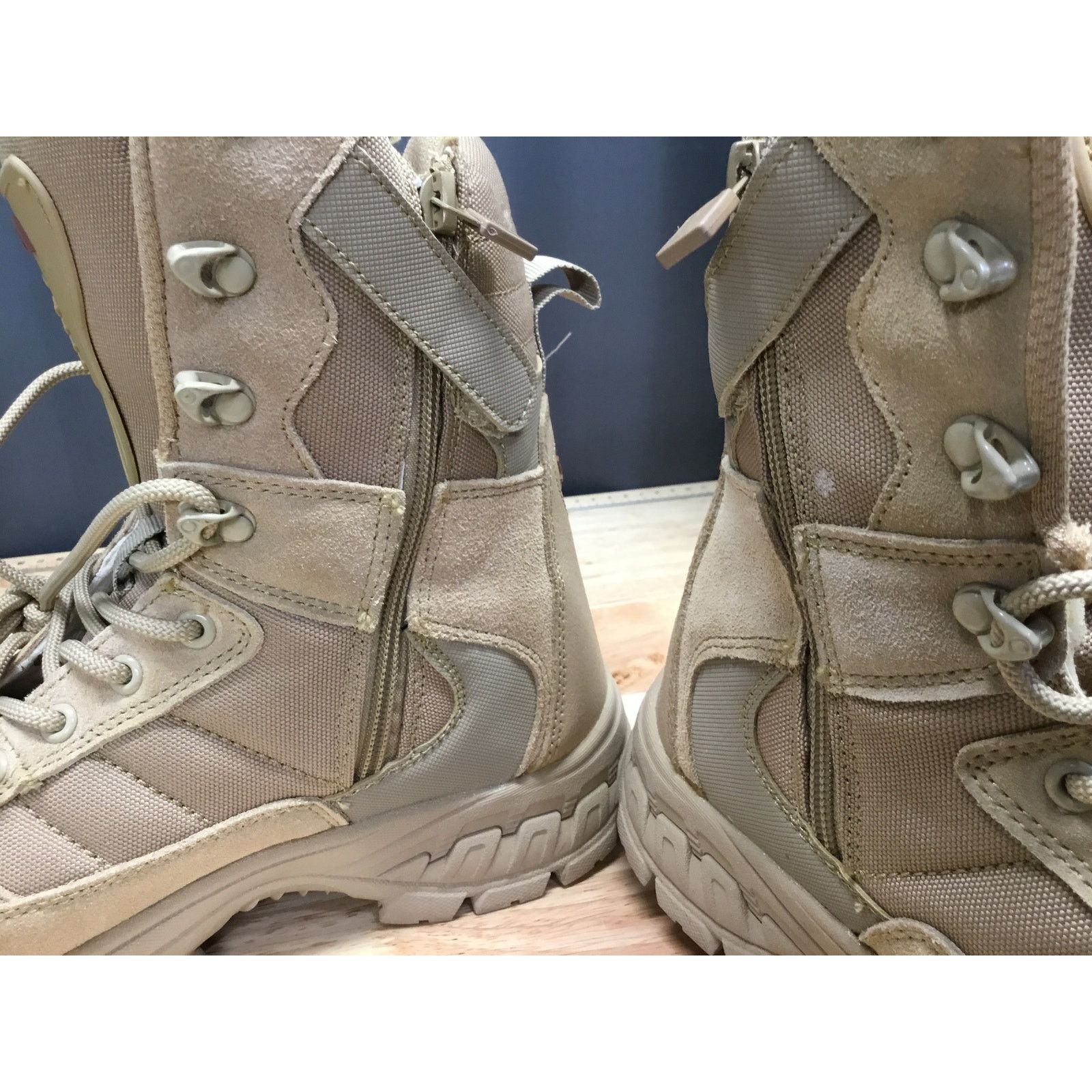 Other Unzhuo Make 5.11 Beige Leather Ankle Tactical Boots Mens 6.5 Size US 6.5 / EU 39-40 - 7 Thumbnail