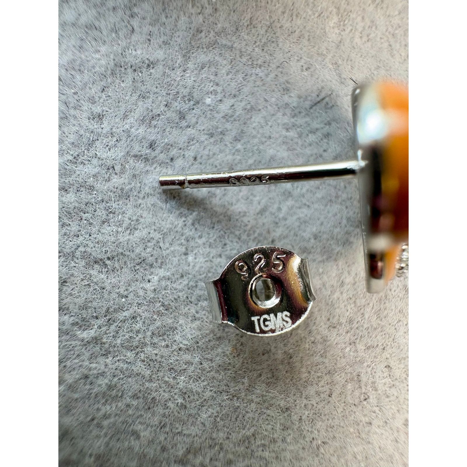 Jewelry NWT .5CTW Moissanite Squirrel Pushback Earrings - 925 Silver Size ONE SIZE - 4 Thumbnail