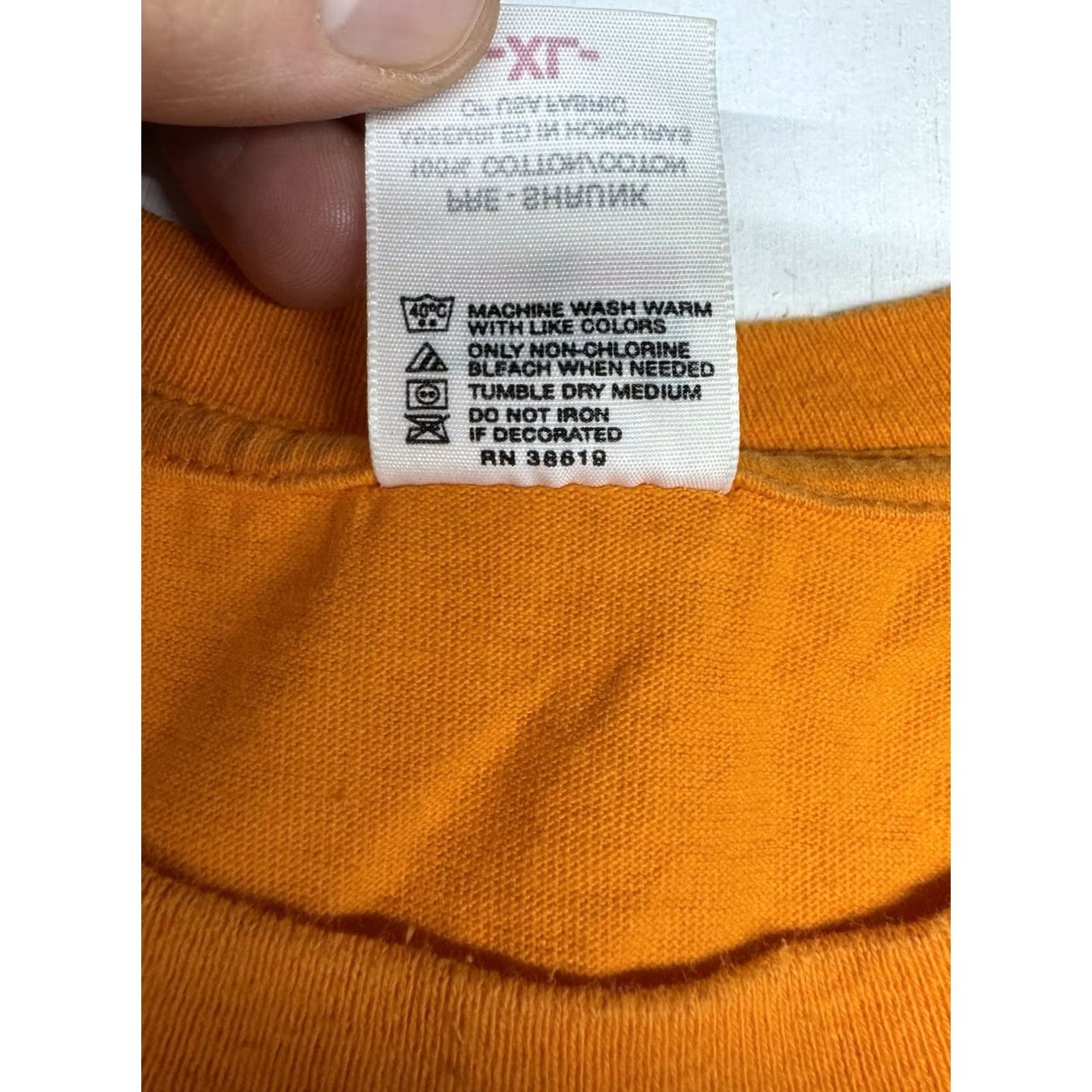 Anvil VINTAGE Daytona Beach Bike Week T-Shirt 2006 Mens XL Orange Graphic Tee Biker Grunge 2000s Anvil Shirt Size US XL / EU 56 / 4 - 3 Thumbnail