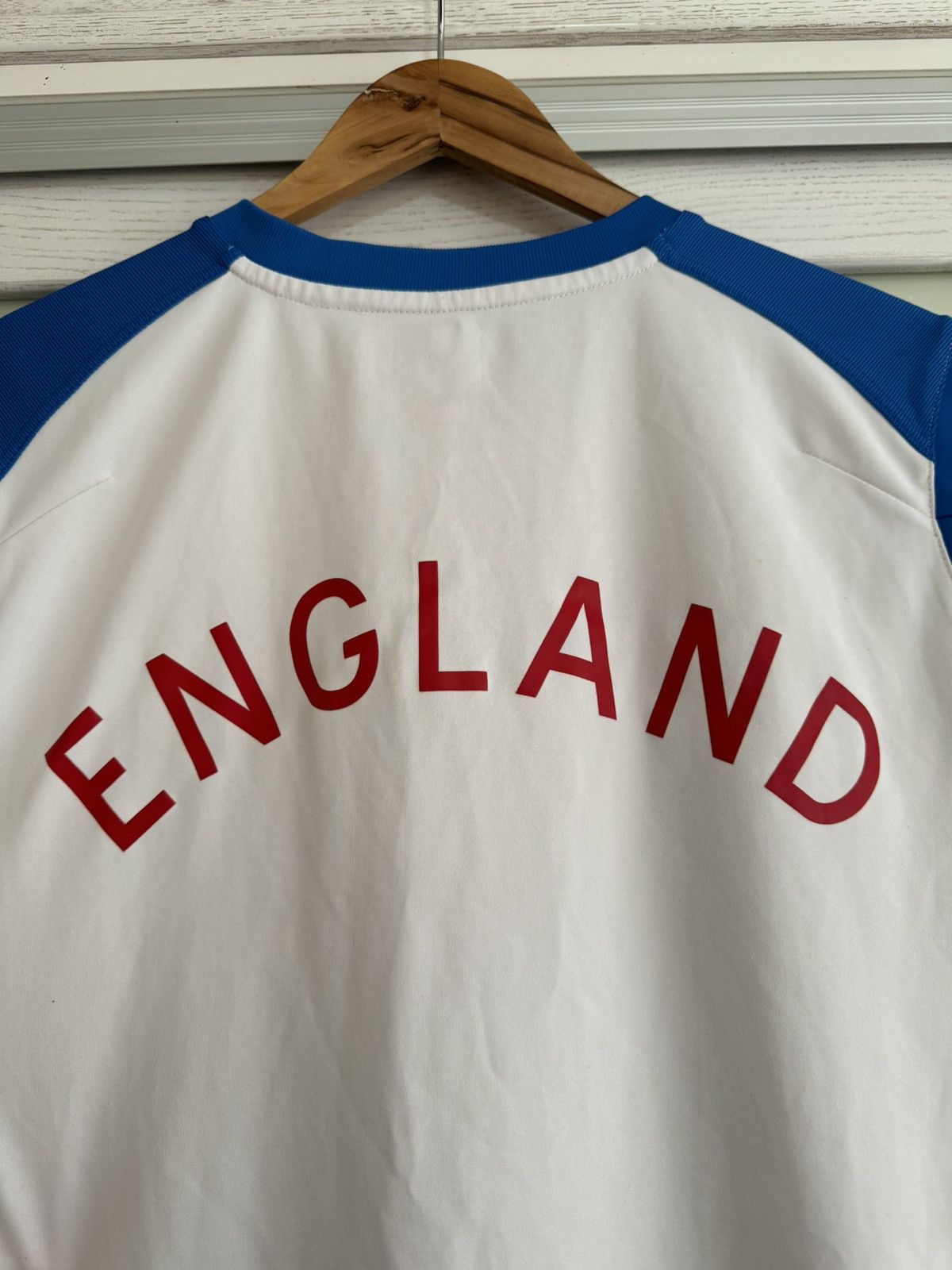 Umbro England Vintage Soccer Top Jersey Football Kit Shirt Size US XXL / EU 58 / 5 - 6 Thumbnail