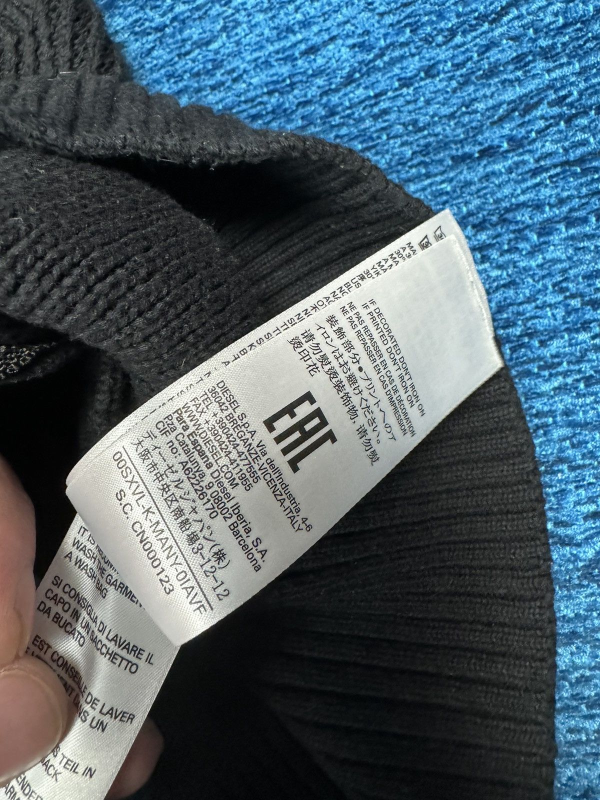 Diesel Diesel Sweater Luxury Zippers Size L Size US L / EU 52-54 / 3 - 20 Thumbnail
