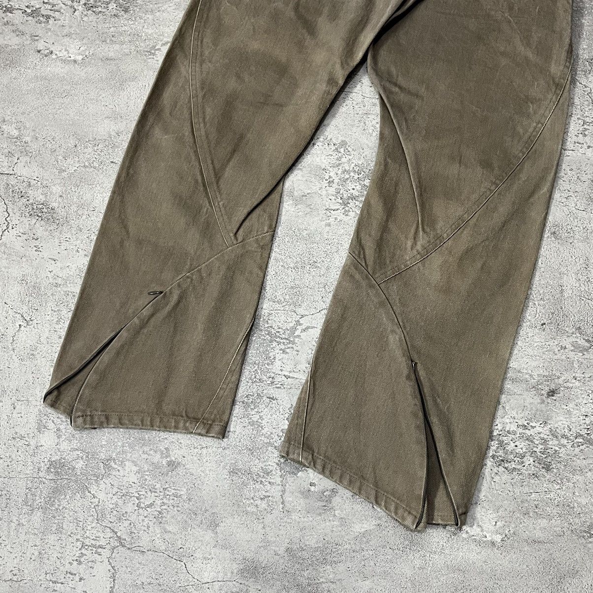 Other San San Gear Asymmetrical Zip Trousers- Brown Size US 28 / EU 44 - 6 Thumbnail