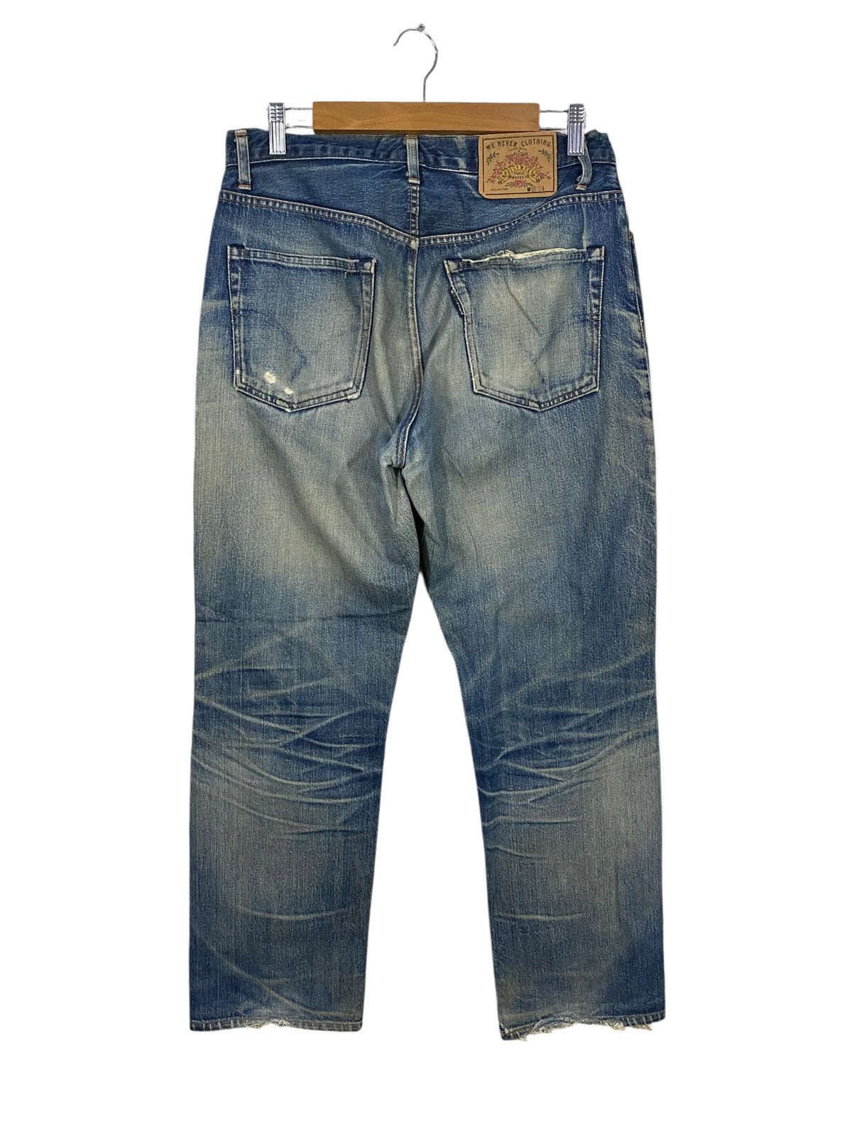 HOLLYWOOD RANCH MARKET Vintage HR market denim distressed Size US 32 / EU 48 - 10 Thumbnail
