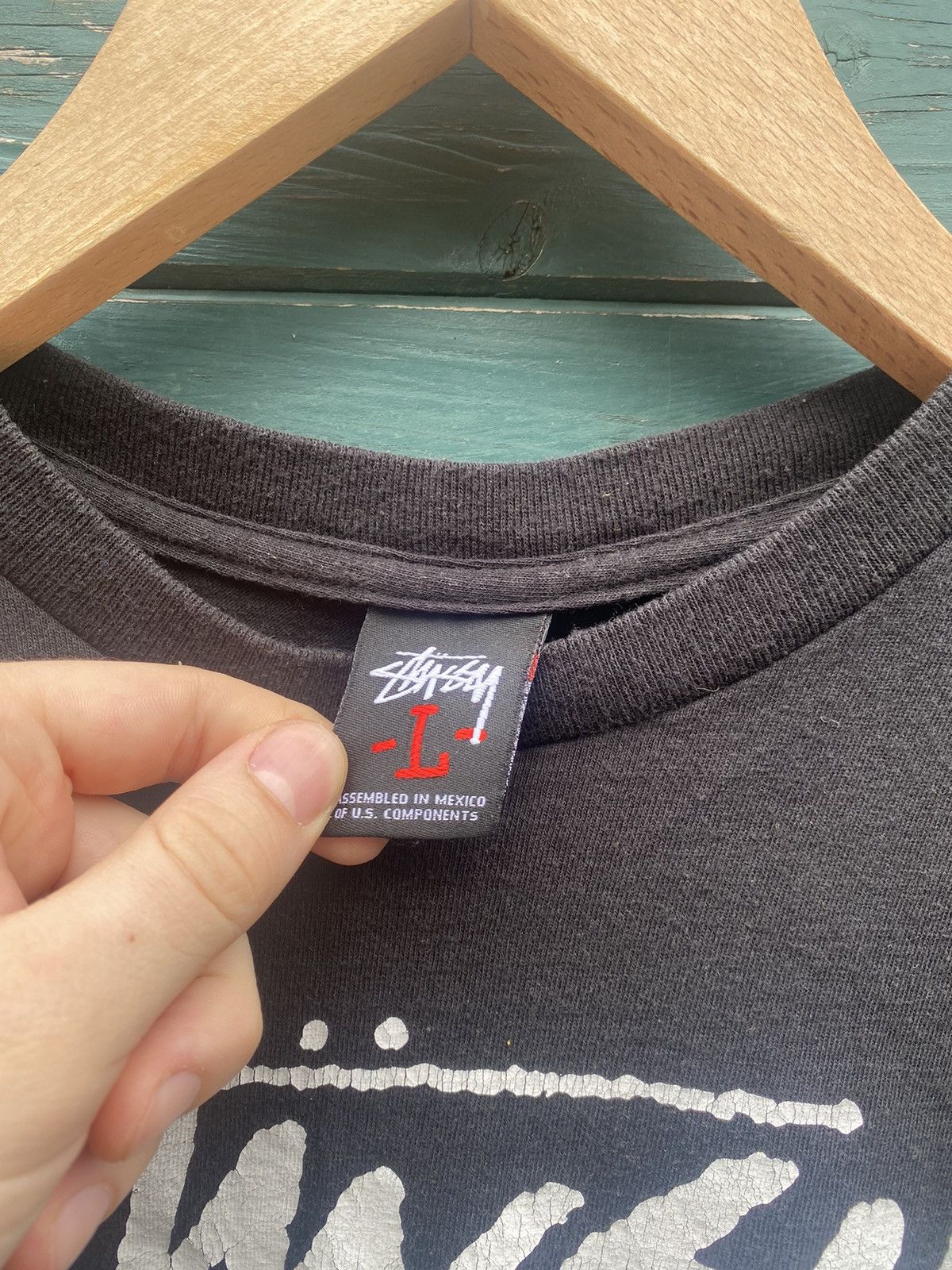 Stussy Vintage 00s Stüssy T-shirt Size US L / EU 52-54 / 3 - 7 Thumbnail