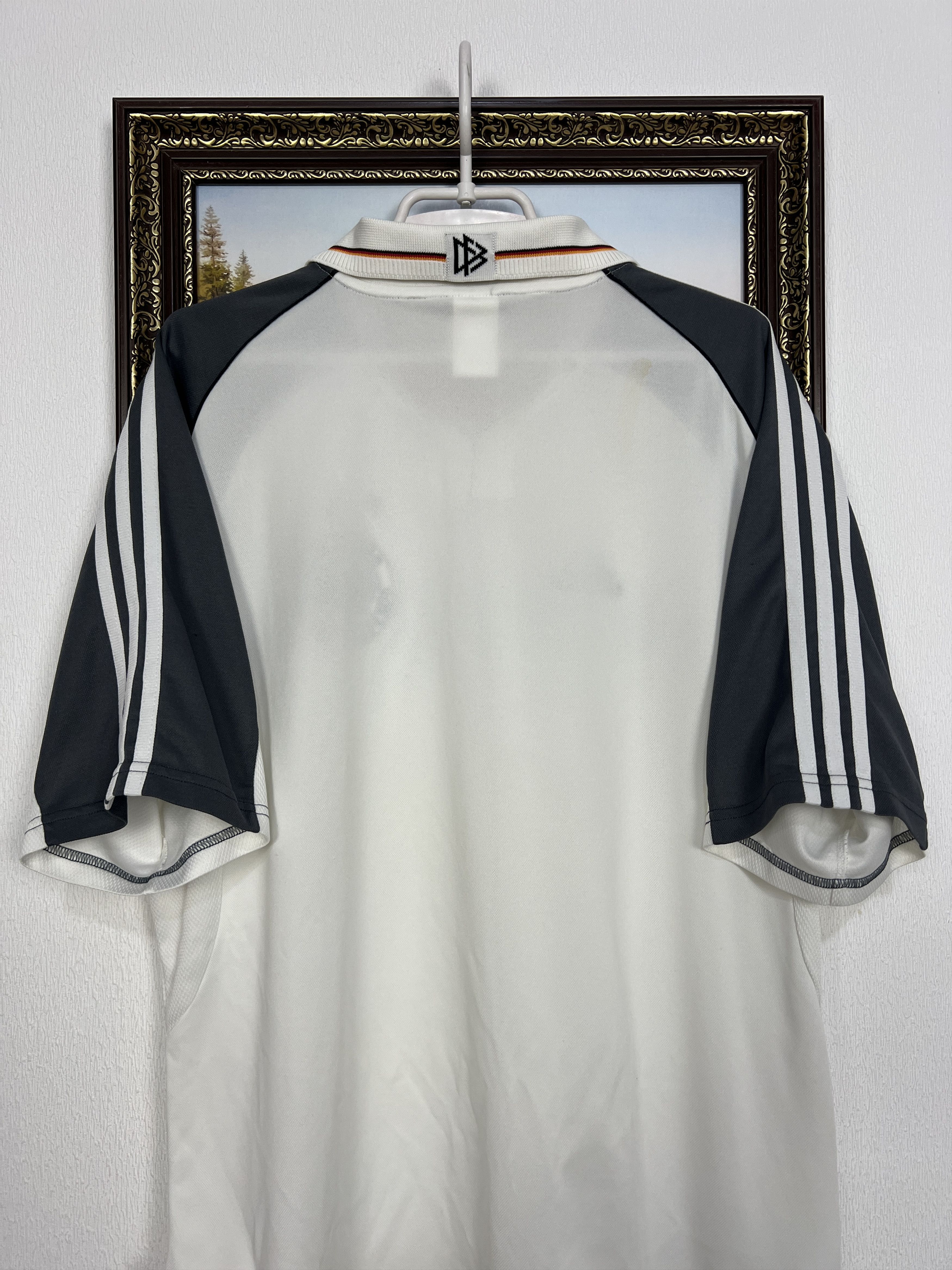 Adidas Germany football shirt 2000 Soccer Jersey Trikot National Size US XL / EU 56 / 4 - 9 Thumbnail