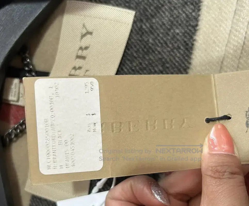 Burberry Wool Long Coat for Men.