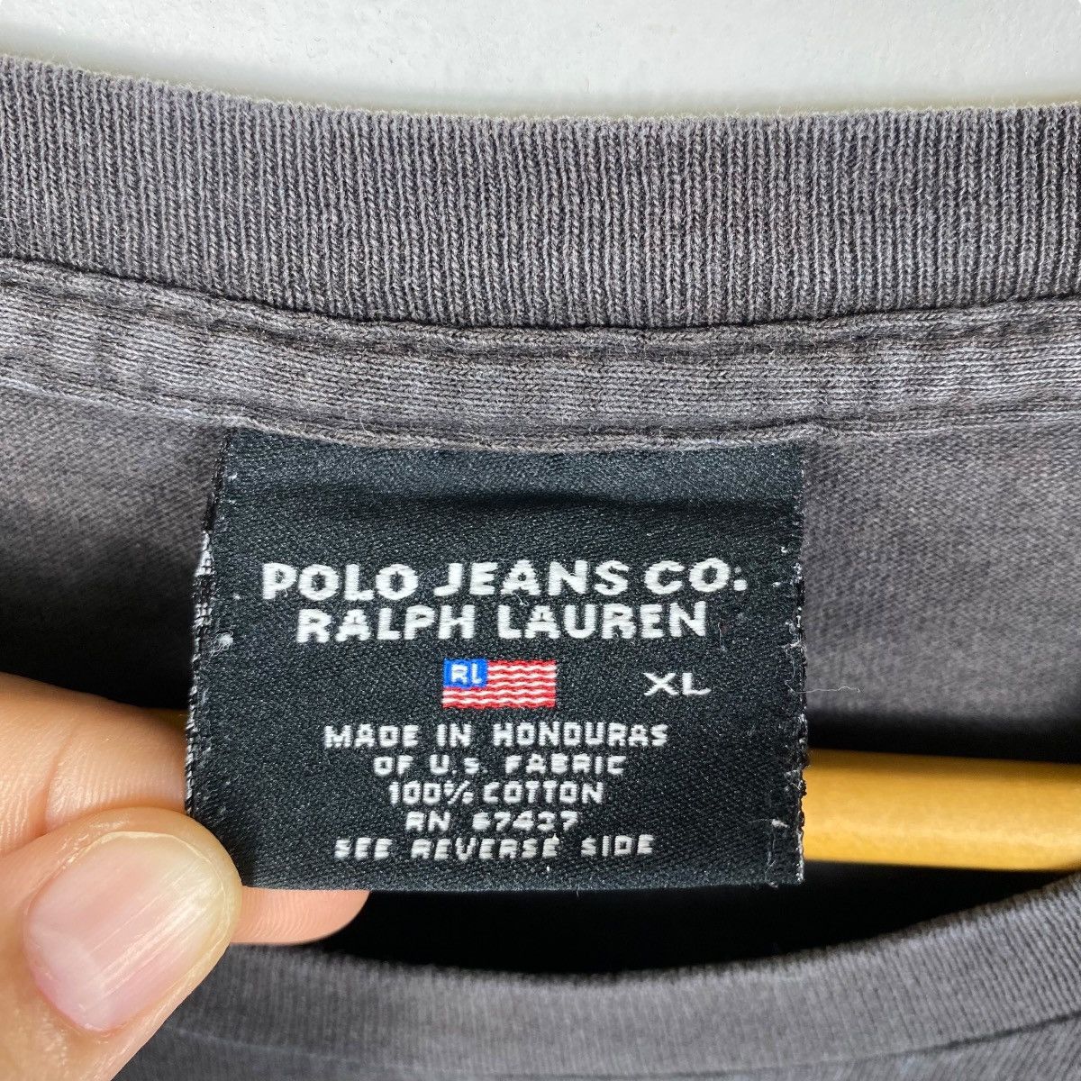 Ralph Lauren Vintage 00's POLO JEANS Co. By Ralph Lauren Graphic Faded Size US XL / EU 56 / 4 - 6 Thumbnail
