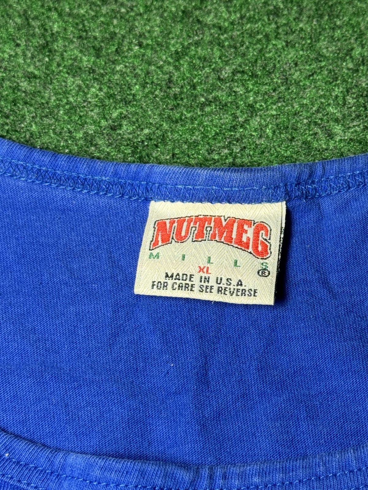 Nutmeg × Vintage Vintage 90s Duke Blue Devils Nutmeg Mills College Tank Top Size US XL / EU 56 / 4 - 3 Thumbnail