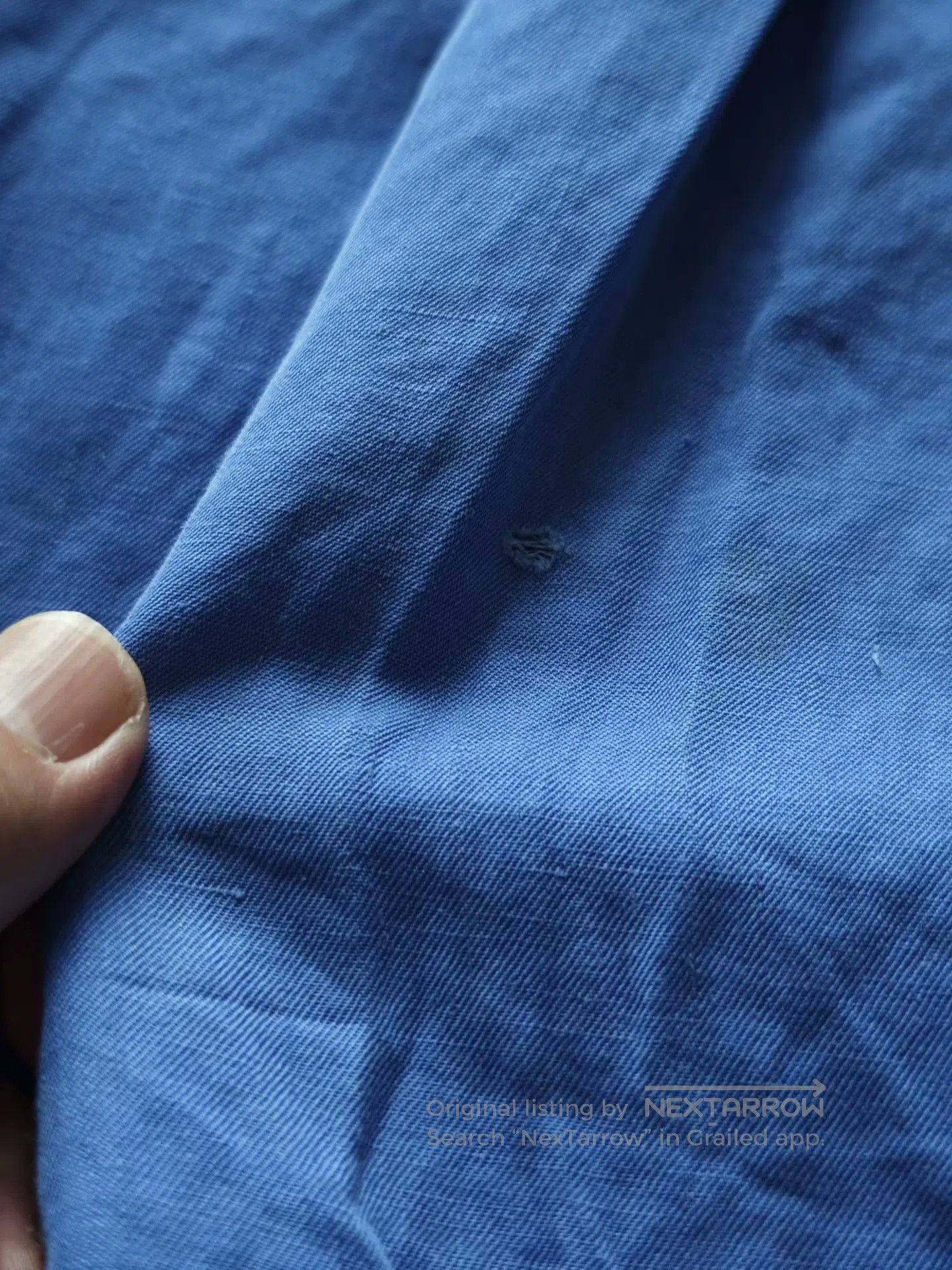 Polo Ralph Lauren Polo Ralph Lauren Blue Cuban Collar Shirt. Size US M / EU 48-50 / 2 - 8 Thumbnail