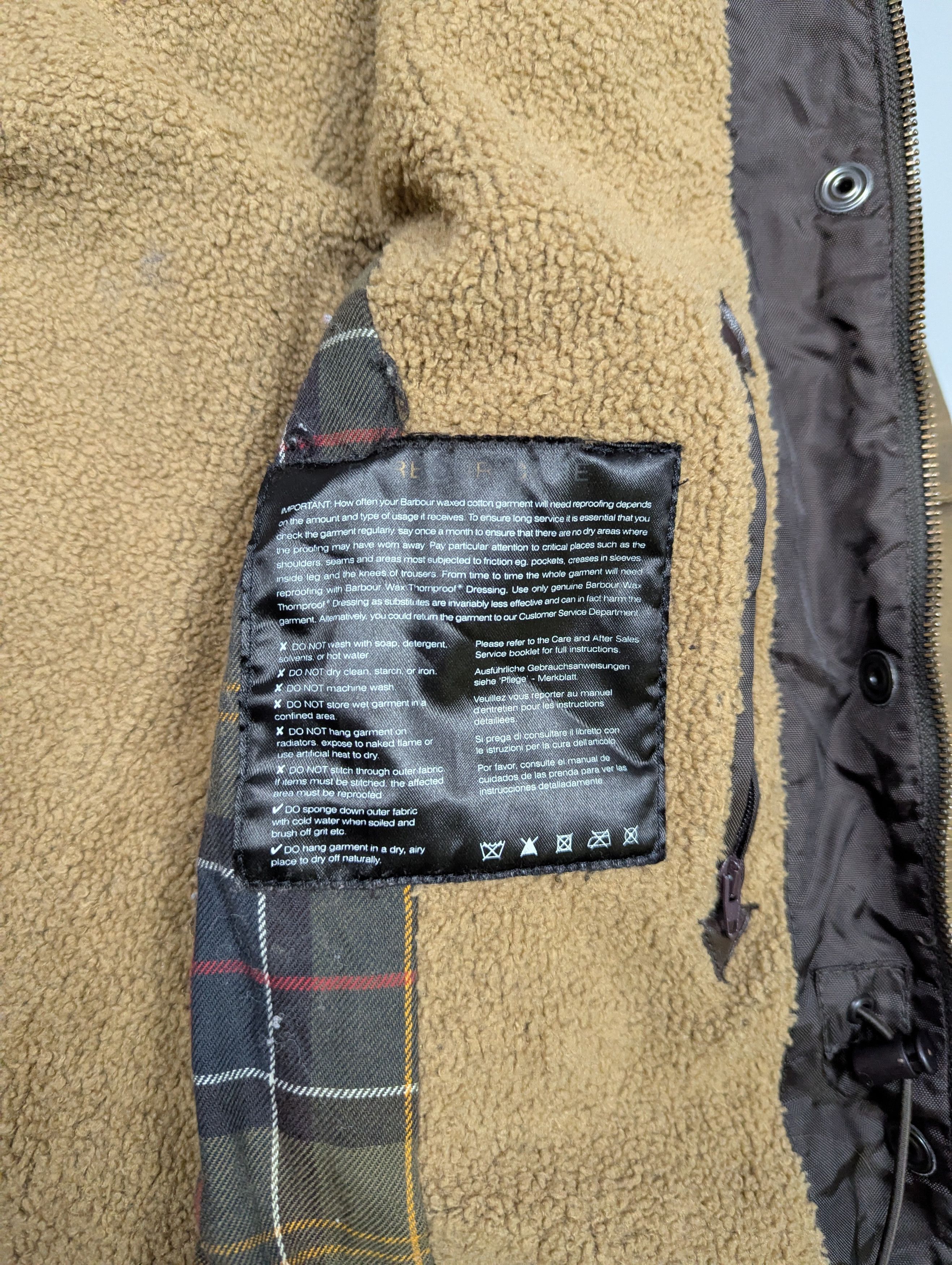 Barbour Barbour Vintage Winter Force Waxed Parka Jacket Olive US12 Size XL / US 12-14 / IT 48-50 - 13 Thumbnail
