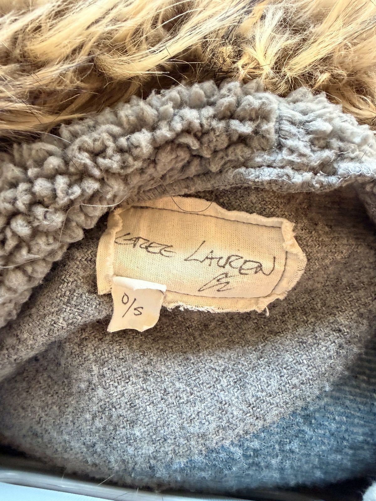 Greg Lauren 🚨1 of 1 FW 17 Blanket Denim Poncho w/ Vintage Denim Hood Size US L / EU 52-54 / 3 - 3 Thumbnail