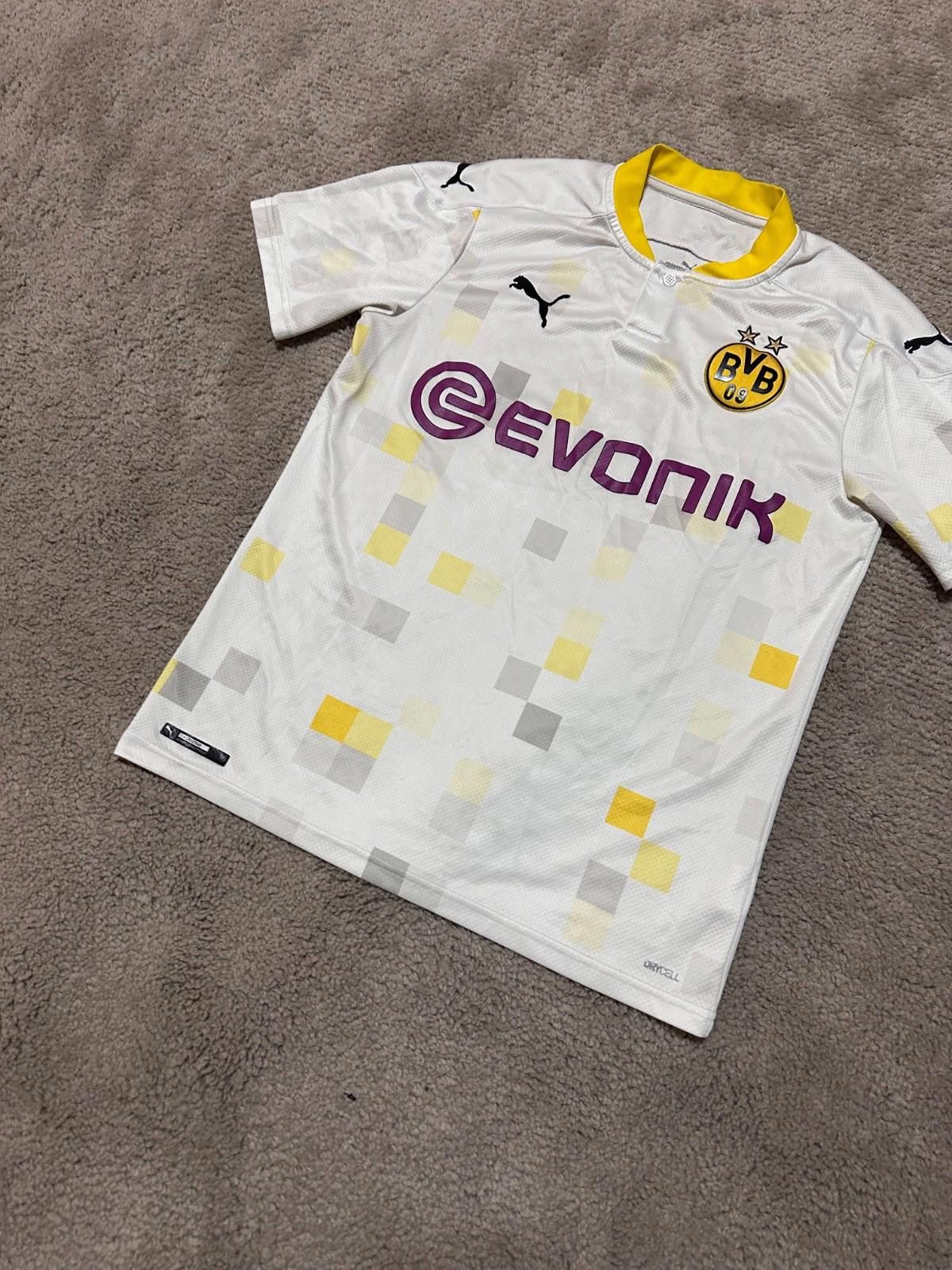Puma BORUSSIA DORTMUND 2020 2021 THIRD FOOTBALL SOCCER JERSEY Size US M / EU 48-50 / 2 - 2 Thumbnail