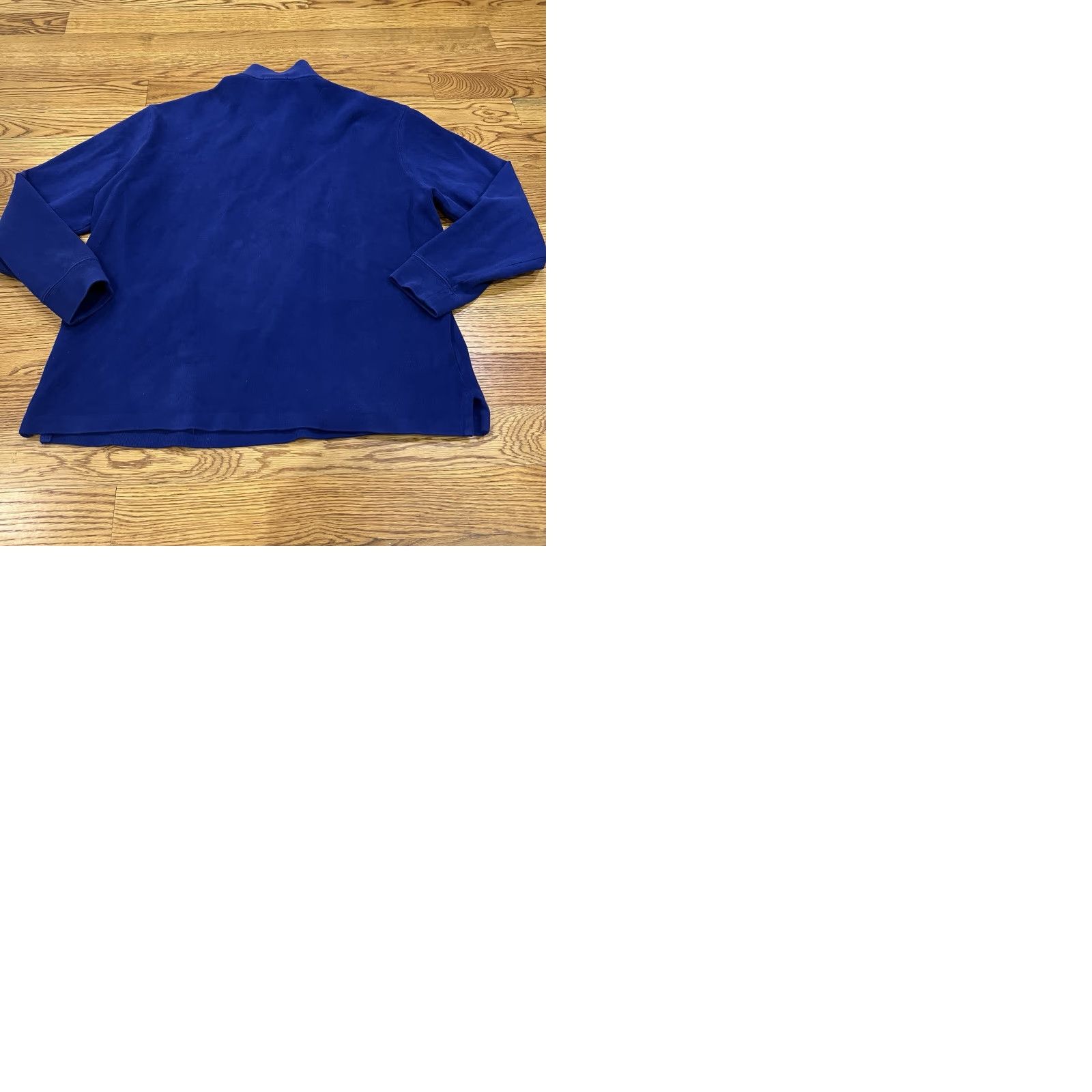 Polo Ralph Lauren Polo Ralph Lauren Sweater Mens XL Blue 1/4 Zip Mock Neck Pullover Pima Cotton Knit Logo Classic Sports Golf casual Size US XL / EU 56 / 4 - 9 Thumbnail