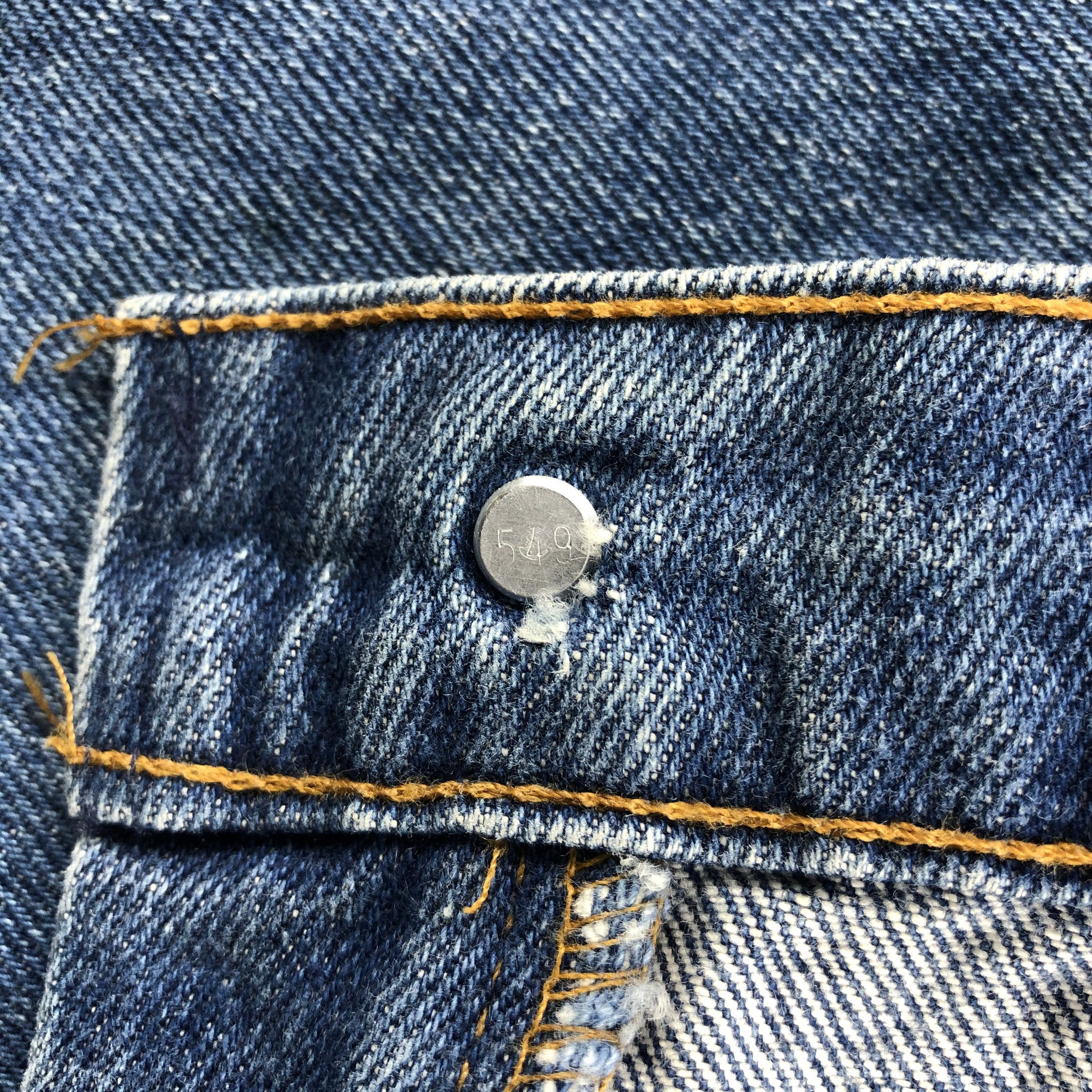 Levi's × Vintage Vintage 90s Blue Wash Levis 509 Jeans-J2266 Size US 36 / EU 52 - 9 Thumbnail